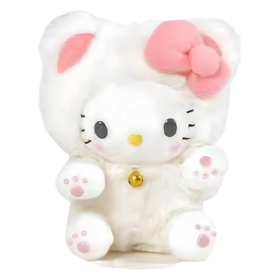 Other 10cm Sanrio Hello Kitty Cartoon Plush Doll Schoolbag Gift Size ONE SIZE - 7 Thumbnail