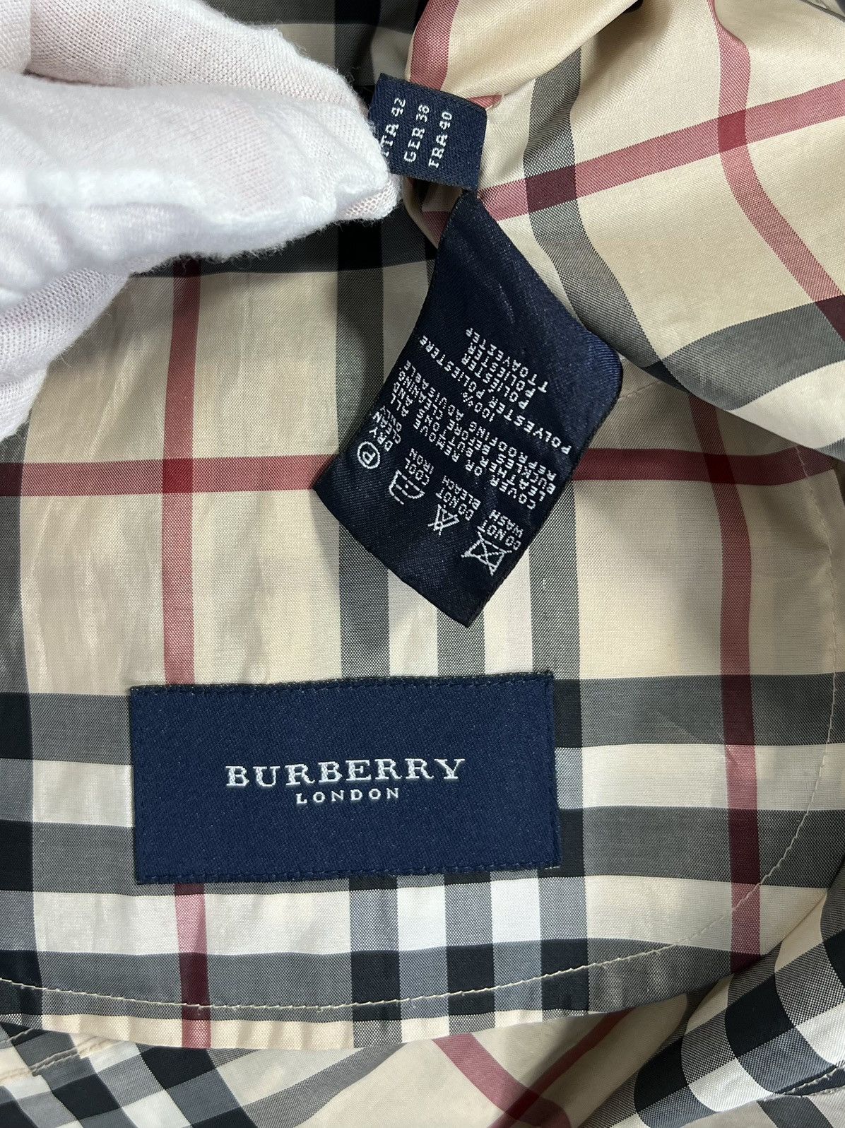 Burberry Women's Burberry London Full Pattern Check Coat Size M / US 6-8 / IT 42-44 - 4 Thumbnail