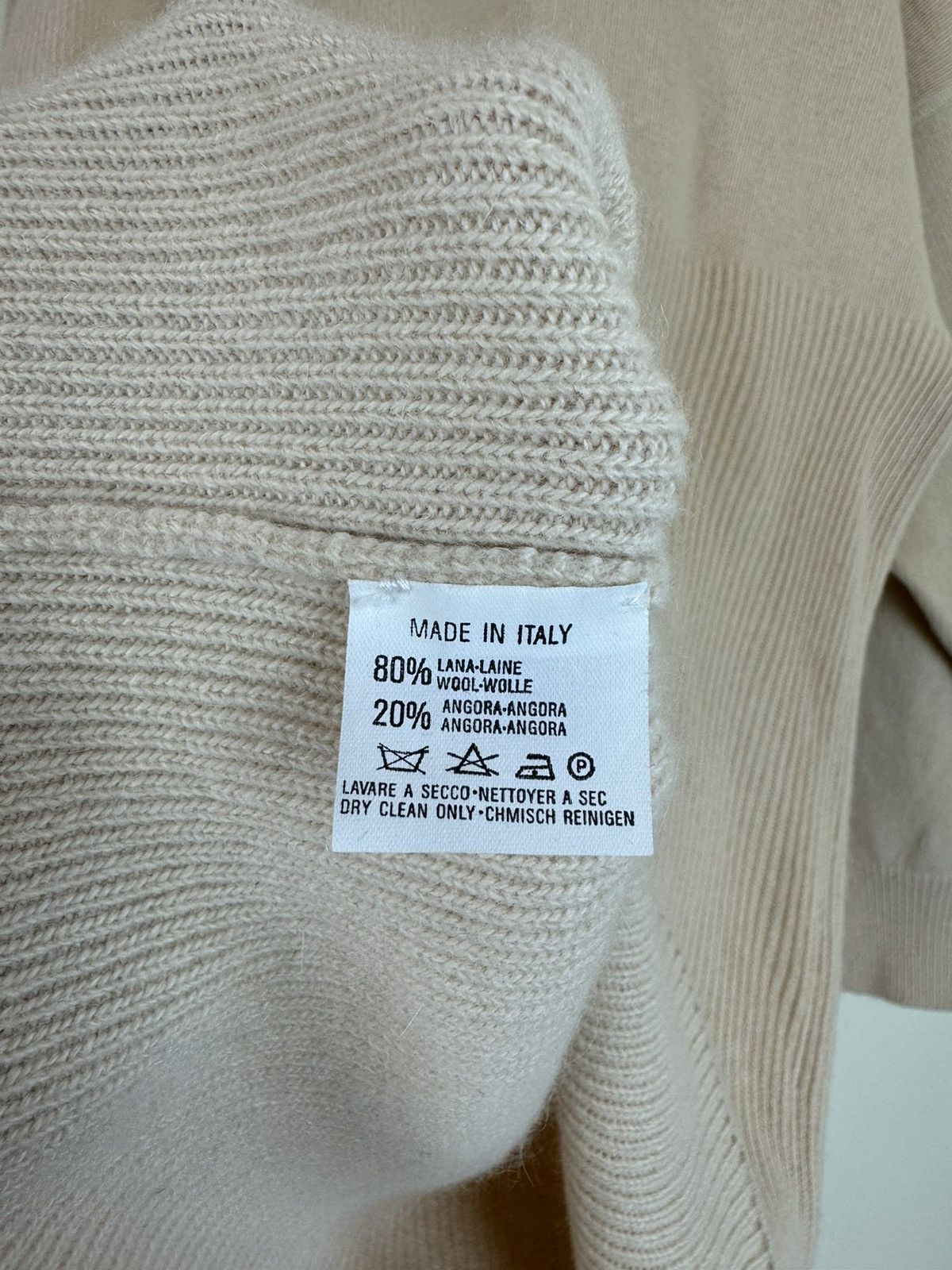 Brunello Cucinelli Brunello Cucinelli vintage wool angora Y2K sweater polo XL Size XL / US 12-14 / IT 48-50 - 8 Thumbnail