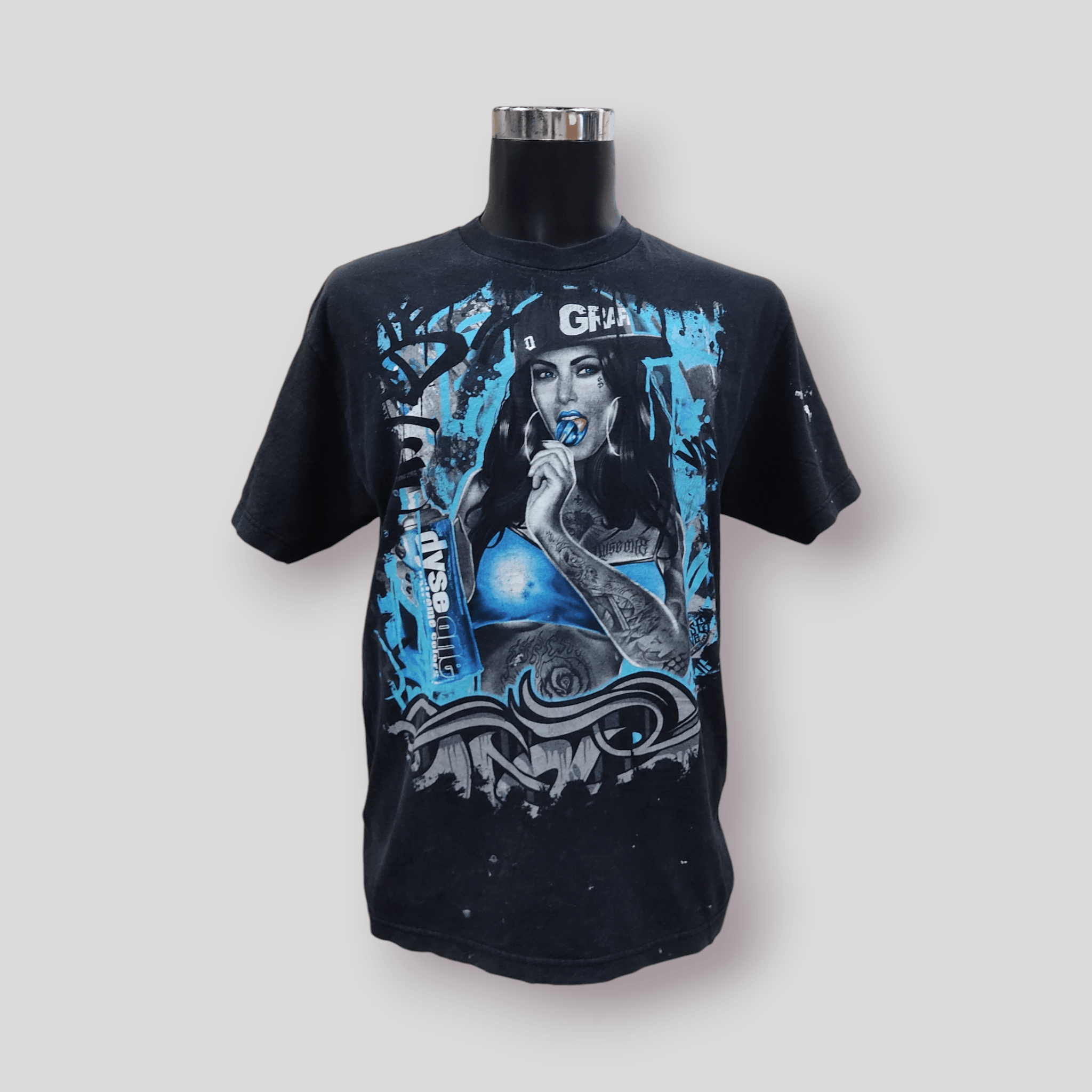 Hot Model Sex Dyse One Hot Sexy Girl Distressed T-shirt Size US L / EU 52-54 / 3 - 2 Thumbnail