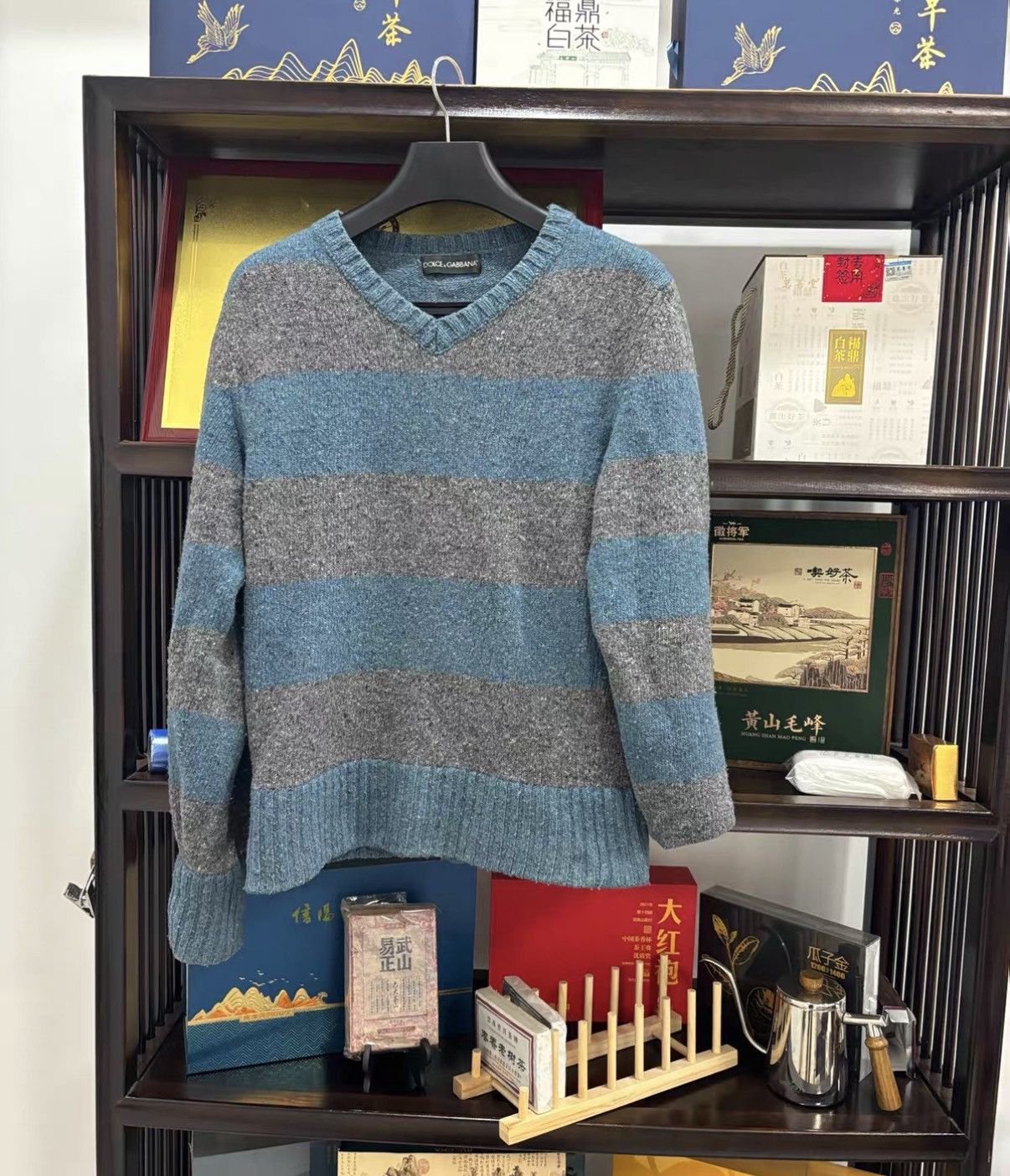 Dolce & Gabbana Dolce & Gabbana Thick Wool Sweater J2 Size US M / EU 48-50 / 2 - 1 Thumbnail