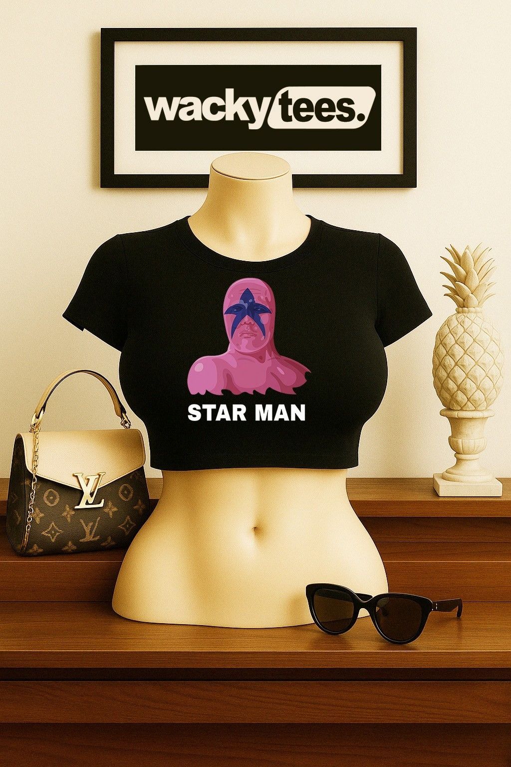 The Unbranded Brand Pro Wrestling 8 Bit NES Game Fighter Star Man Wrestler Shirt Size US M / EU 48-50 / 2 - 9 Thumbnail