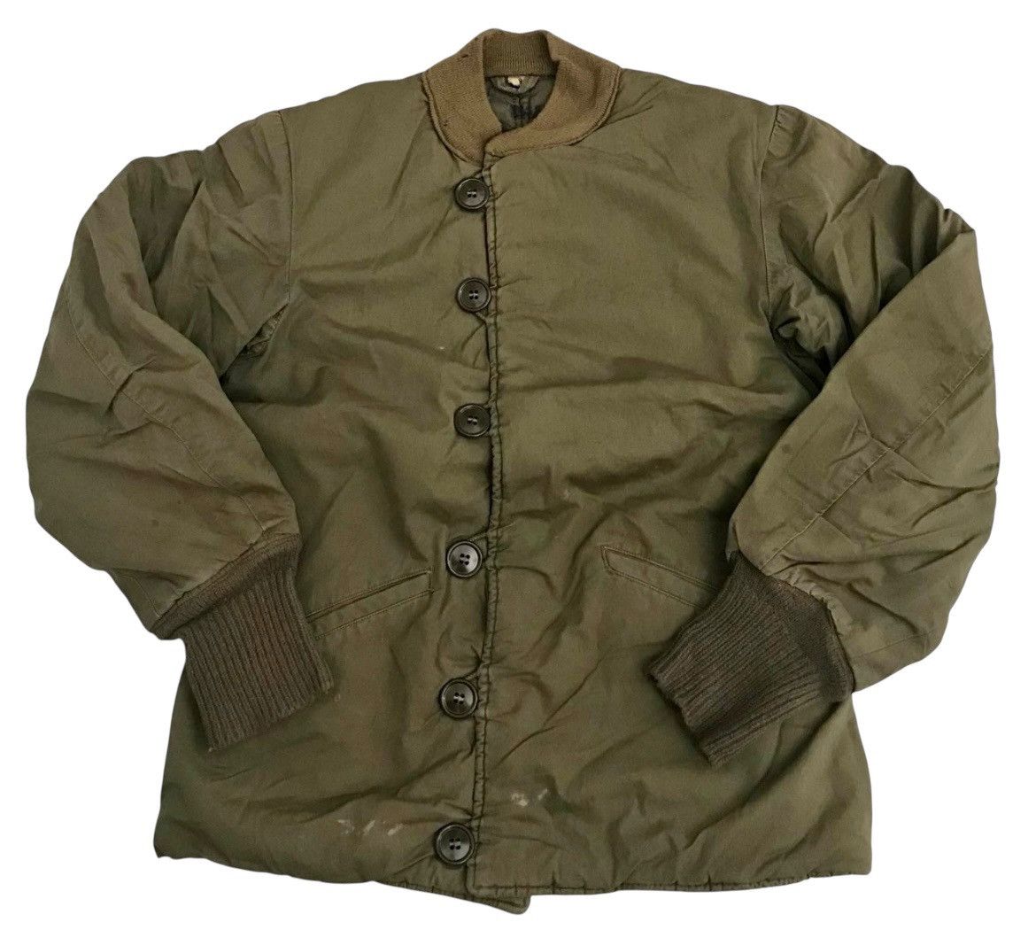 Vintage Vintage 40s 50s WW2 US Army M43 Pile Liner Jacket Size US M / EU 48-50 / 2 - 6 Thumbnail