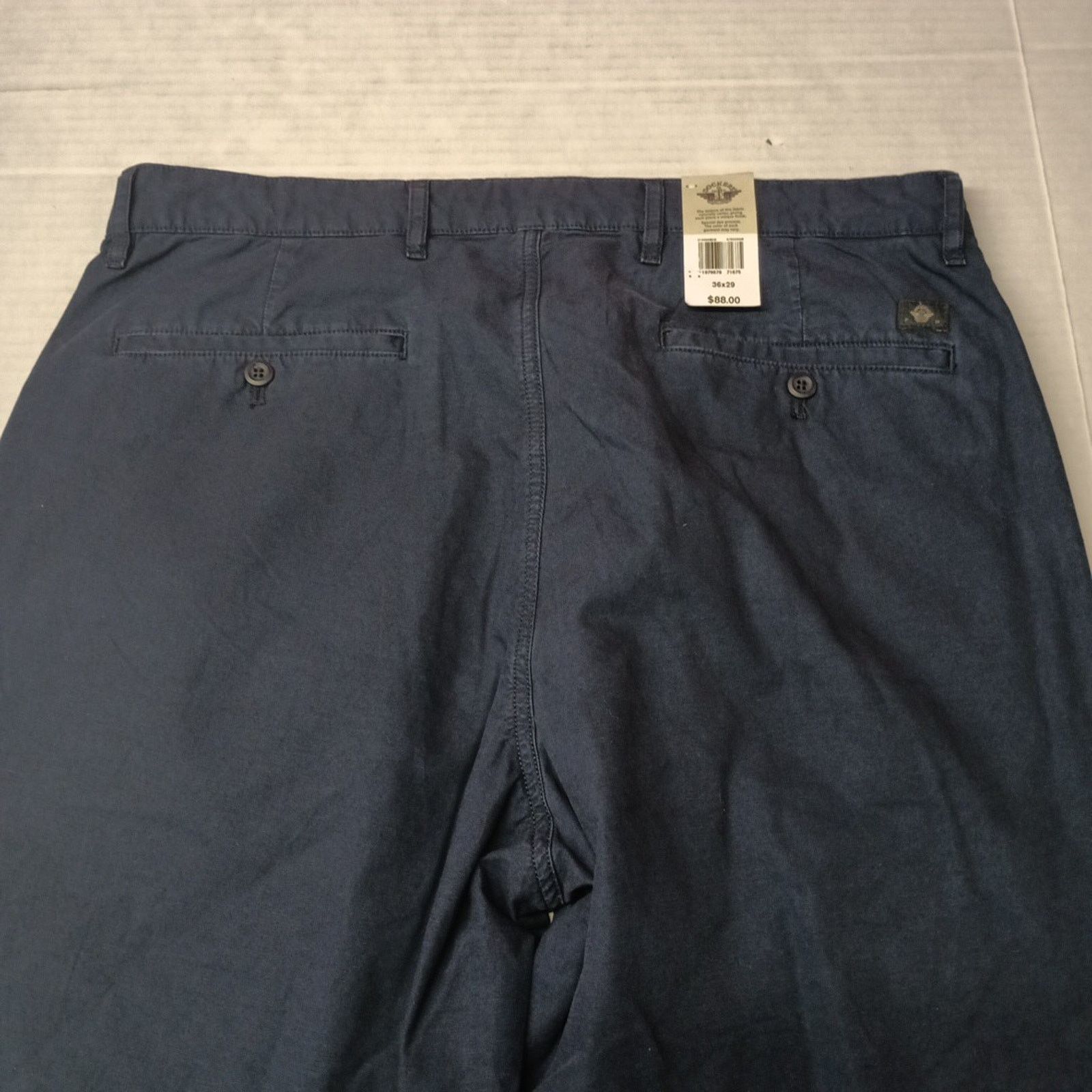 Dockers Dockers Chino Tapered Fit Pants Mens Size 36x29 Blue Pleated Size US 36 / EU 52 - 8 Thumbnail