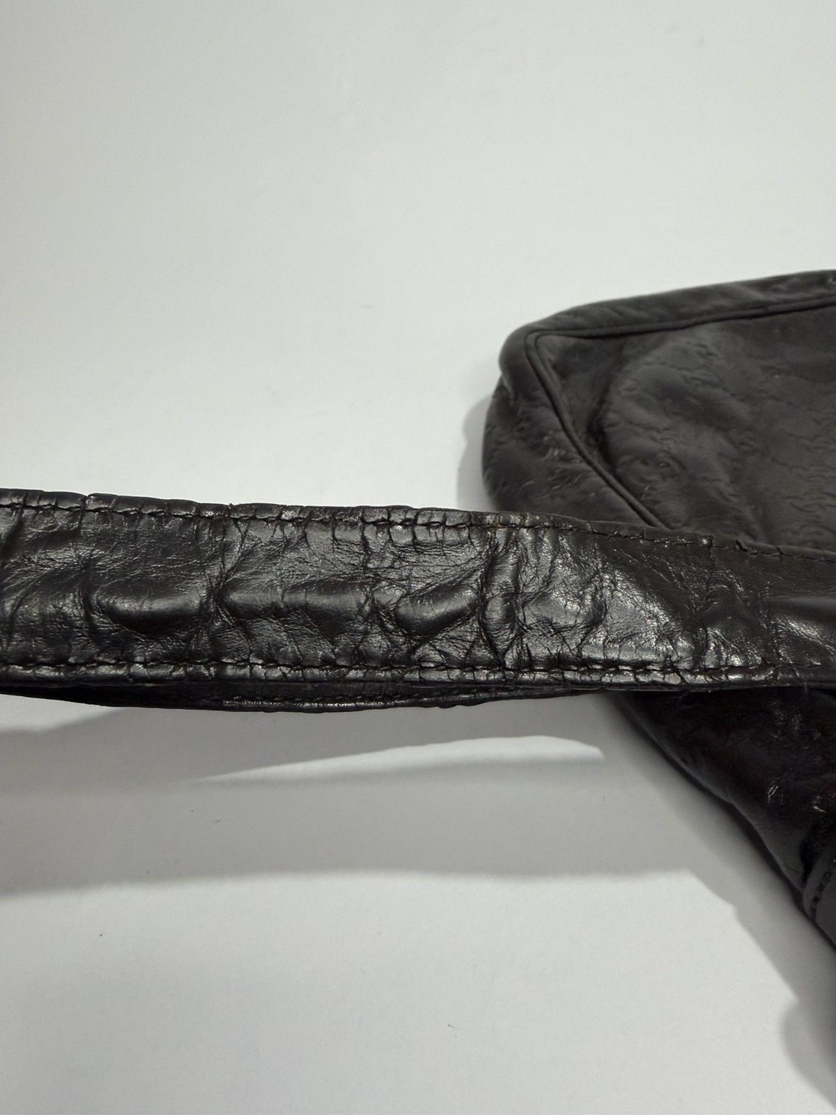 Gucci GUCCI Guccissima Flat Messenger Bag Brown Size ONE SIZE - 10 Thumbnail