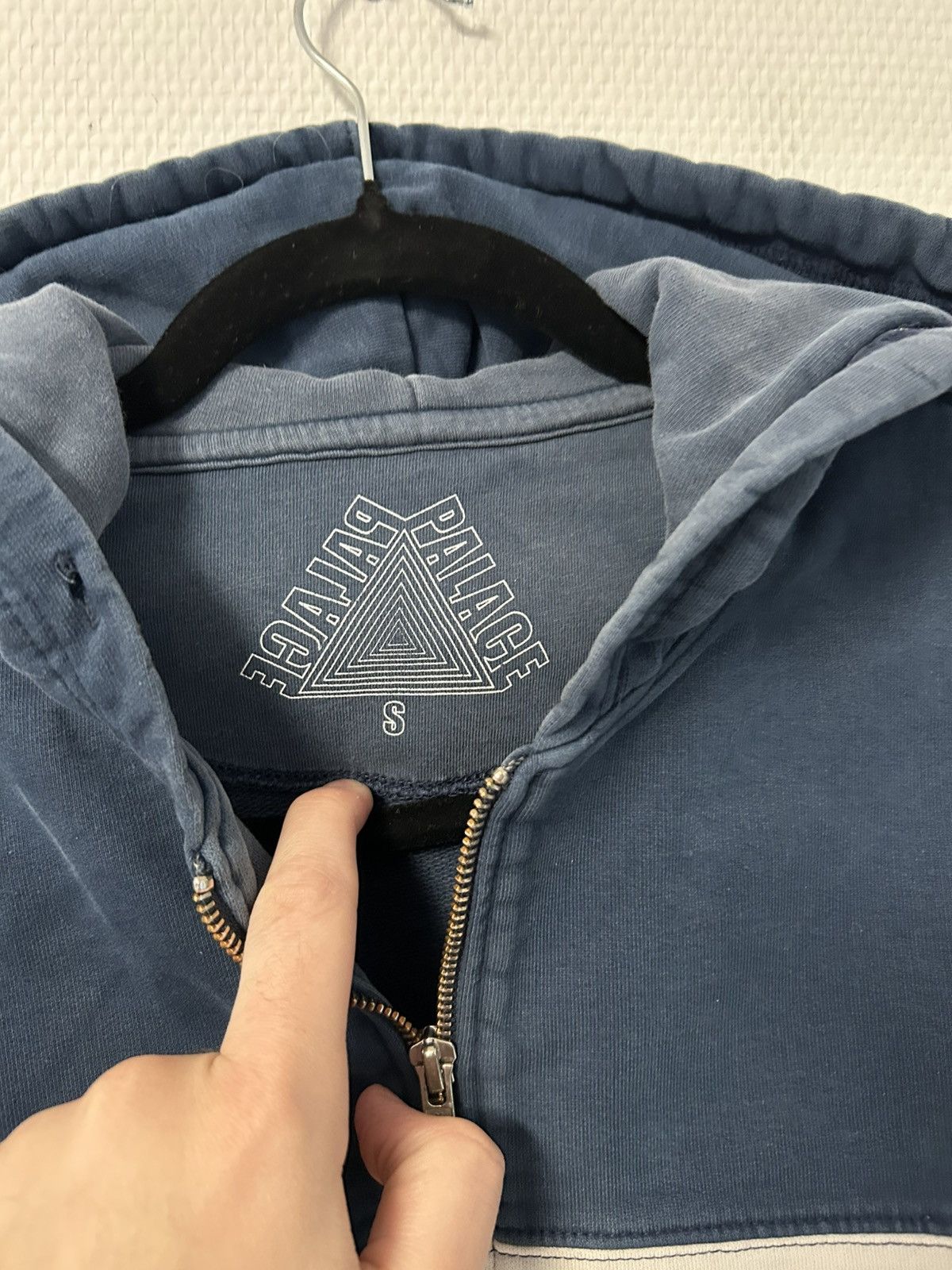 Palace Palace Color Block Zip Hoodie Blau Weiß Rot 💙 Size US S / EU 44-46 / 1 - 3 Thumbnail