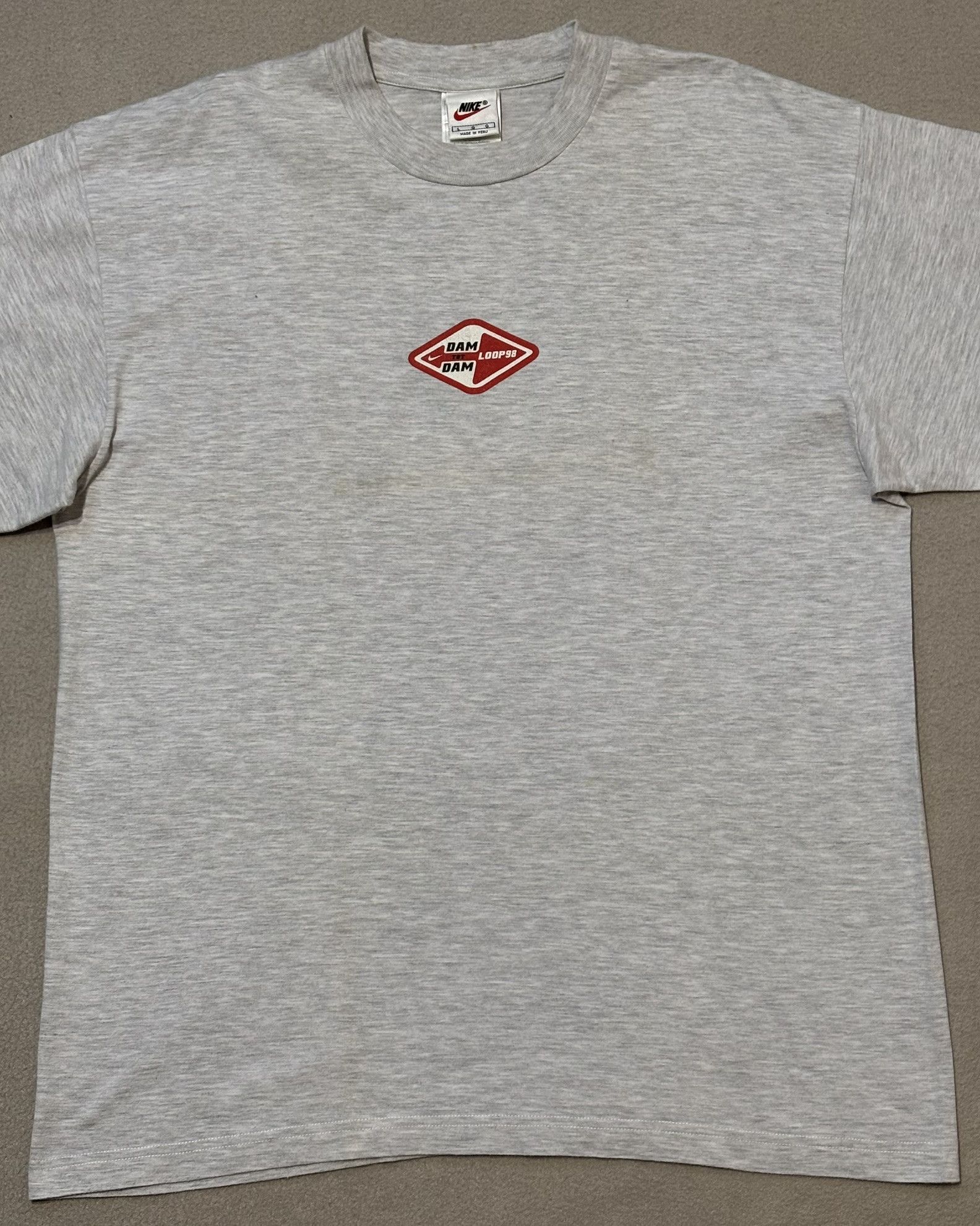Nike Nike Vintage 90s Dam Tot Dam Loop T-shirt 98' Size. L Size US XL / EU 56 / 4 - 6 Thumbnail