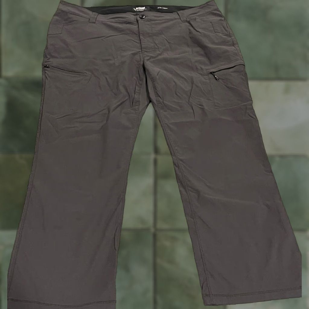 Vintage Off The Grid Trailblazer Pro Pant 2.0 Gray Taper Fit Men Size 42R - 1 Thumbnail