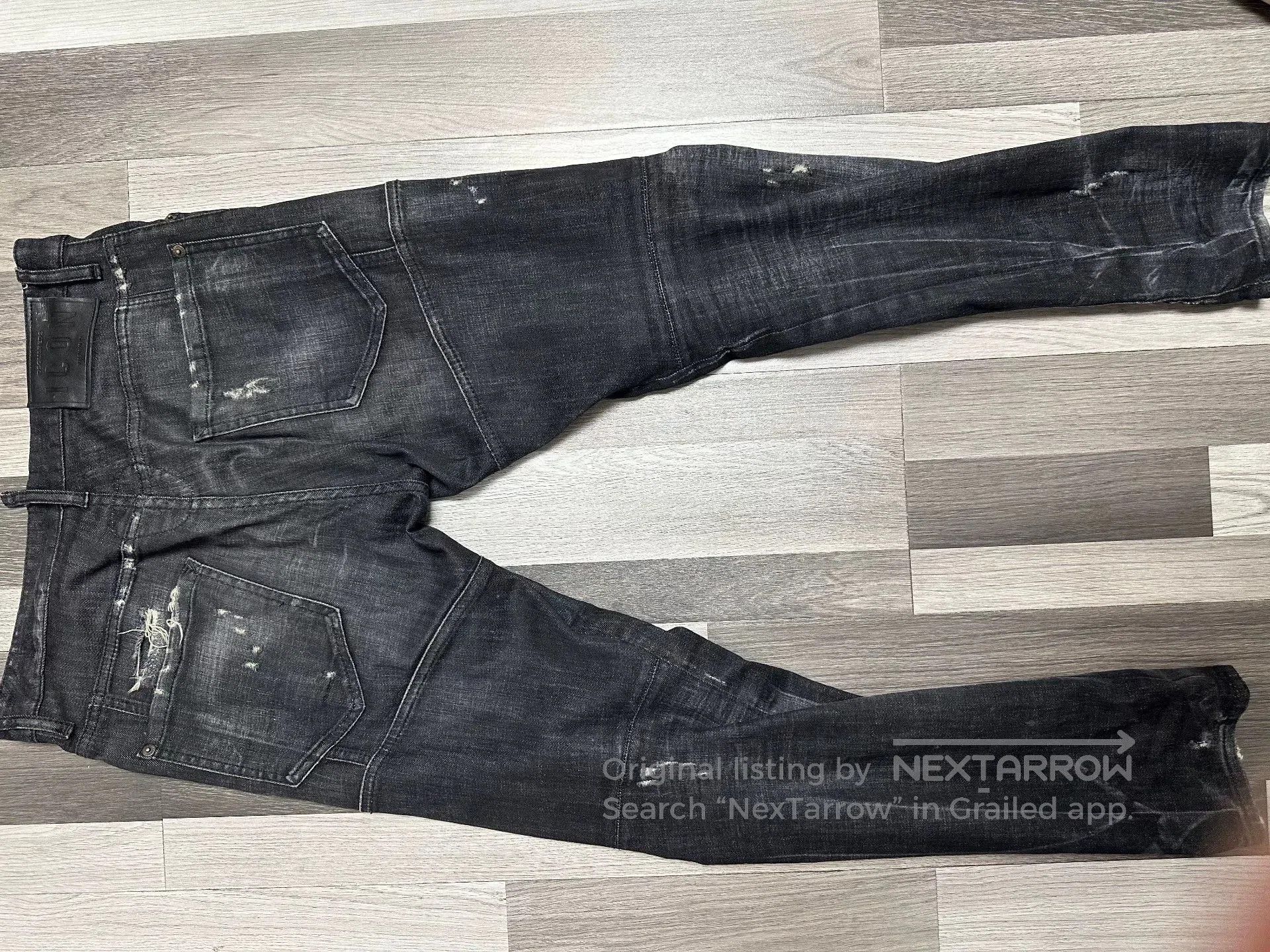 Dsquared2 DSquared2 Black Distressed Denim Jeans 46. Size US 30 / EU 46 - 6 Thumbnail