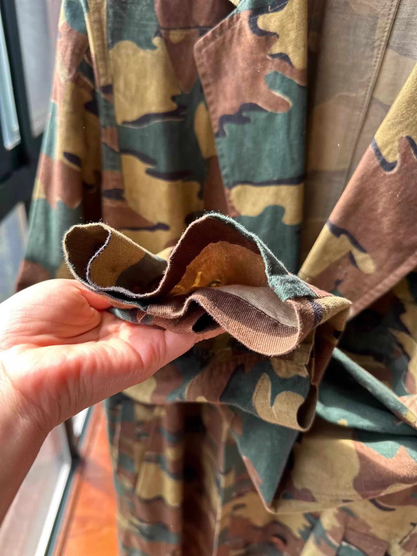 Dries Van Noten DVN Runway Trench Coat S 98 New Cotton-Linen Color Size US S / EU 44-46 / 1 - 7 Thumbnail