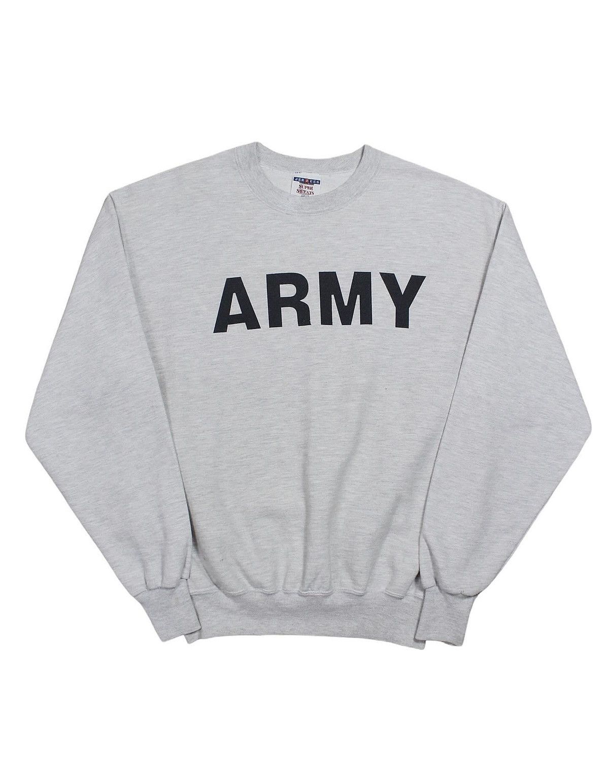 Vintage 1990S ARMY SWEATER Size US L / EU 52-54 / 3 - 1 Thumbnail