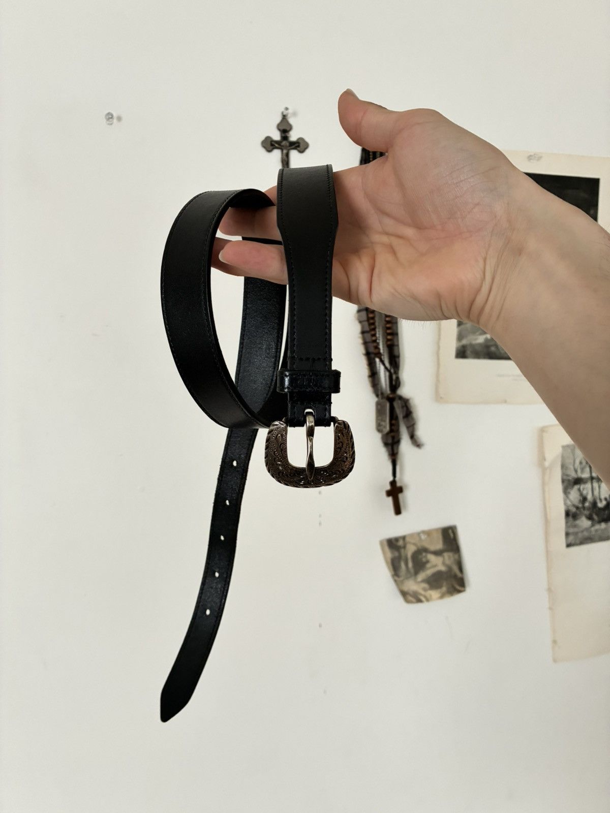 Saint Laurent Paris Saint Laurent Paris AW14 Western Belt Size 30 - 1 Thumbnail