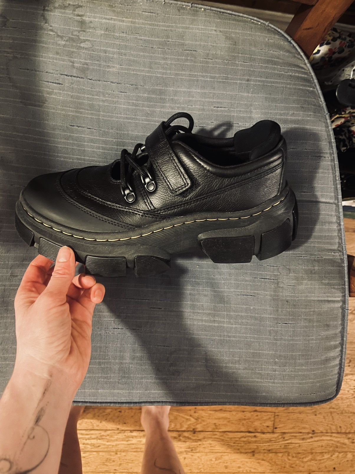 Dr. Martens Dr Martens DMXL Mary Jane leather shoes Size US 8 / IT 38 - 2 Thumbnail