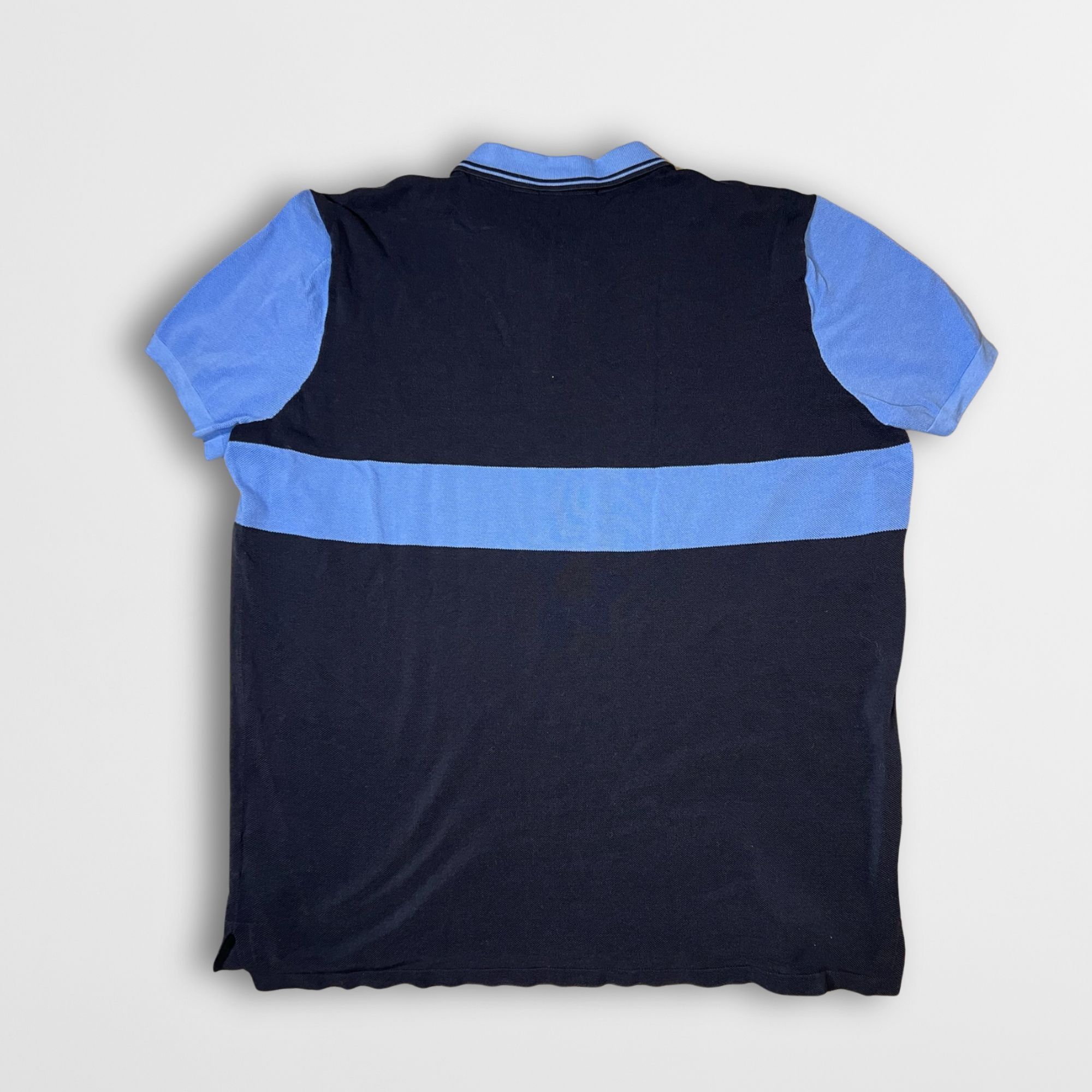 Ralph Lauren Ralph Lauren Mens XXL Navy & Blue Striped Polo Shirt Size US XXL / EU 58 / 5 - 3 Thumbnail