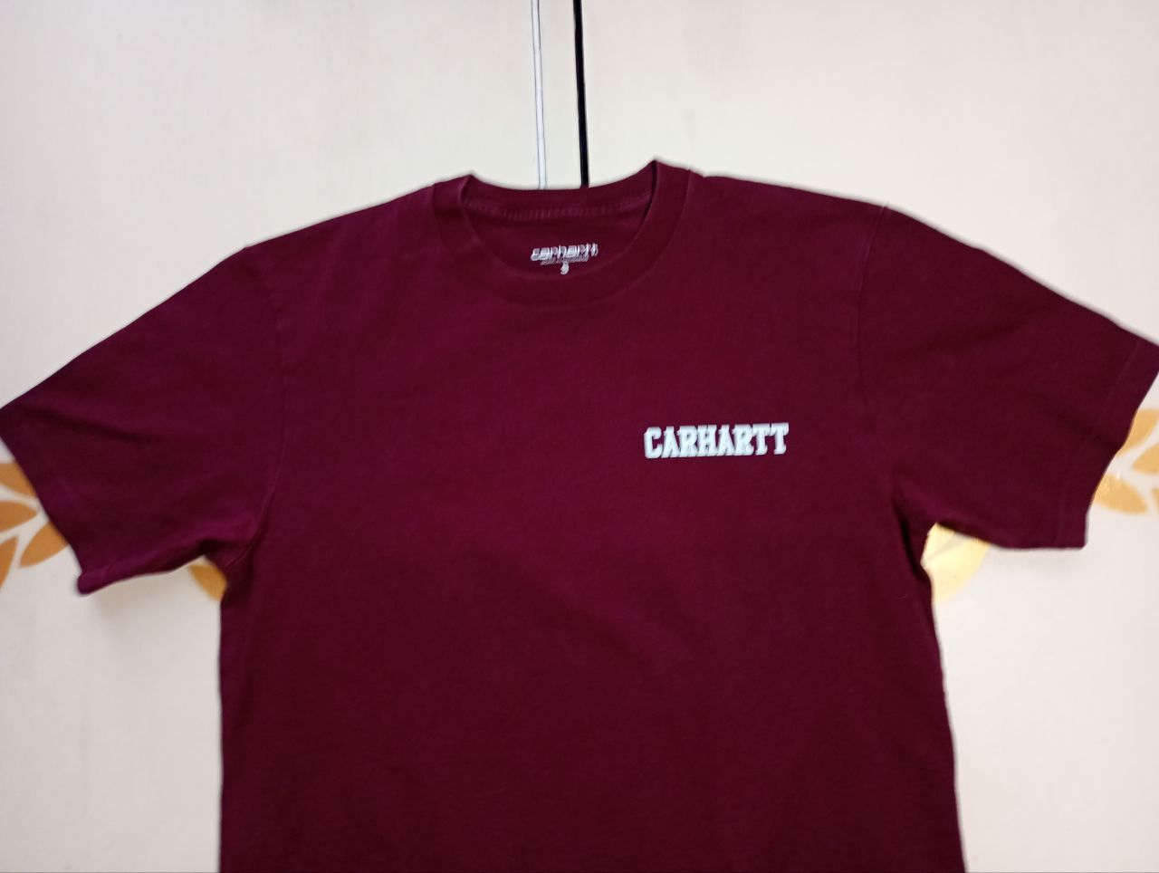 Carhartt × Carhartt Wip Carhartt S/S College Script T-Shirt Size US S / EU 44-46 / 1 - 3 Thumbnail