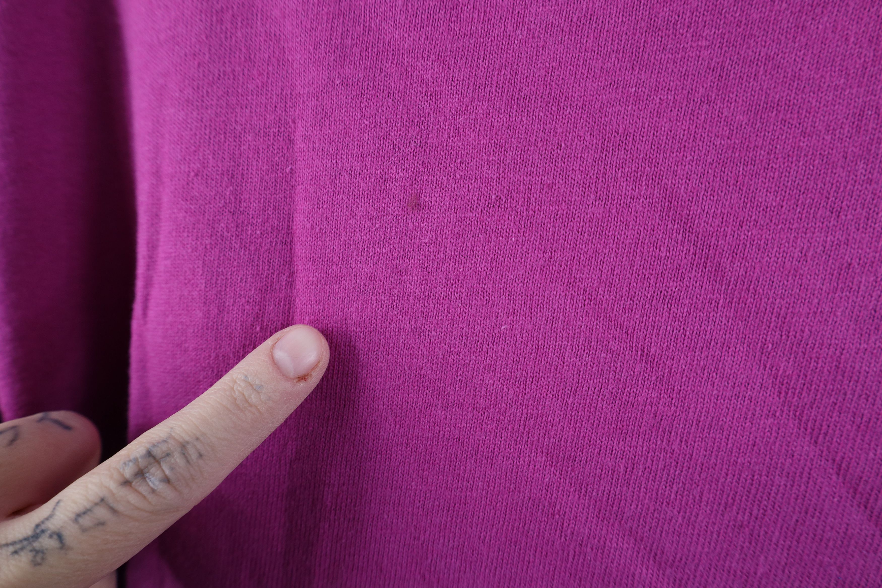 Champion Vintage 90s Champion Spell Cotton Jersey Knit T-Shirt Pink Size US L / EU 52-54 / 3 - 6 Thumbnail