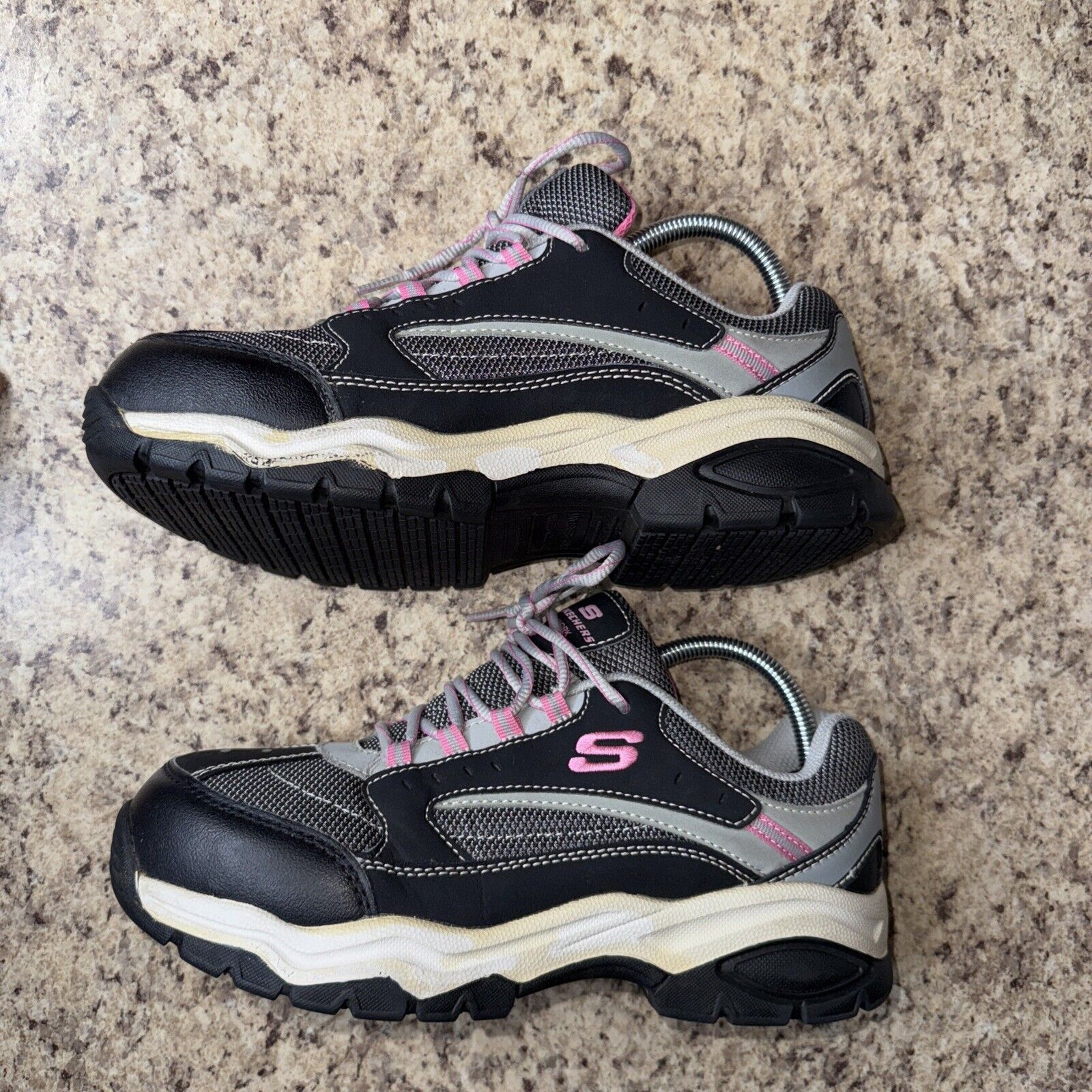 SKECHERS Skechers Steel Toe Work Shoes Women’s Sz 9 Slip Resistant Size US 9 / IT 39 - 9 Thumbnail