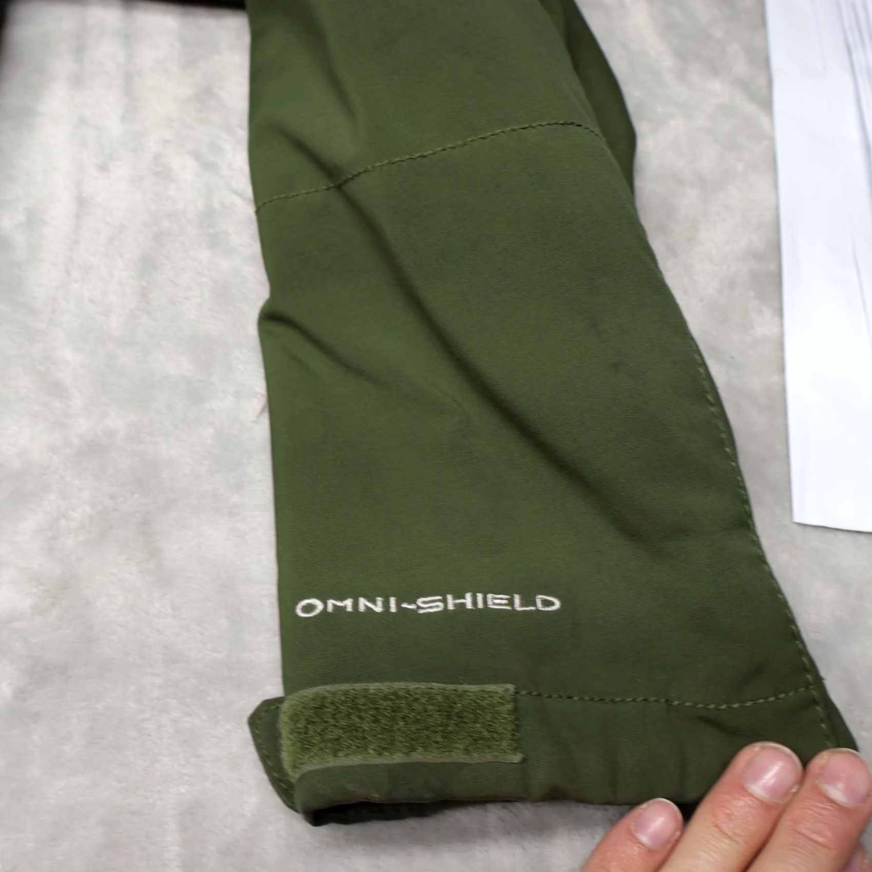 Rains Columbia Jacket Women XL Green Softshell Wind Rain Insulated Full Zip Outdoor Size XL / US 12-14 / IT 48-50 - 4 Thumbnail