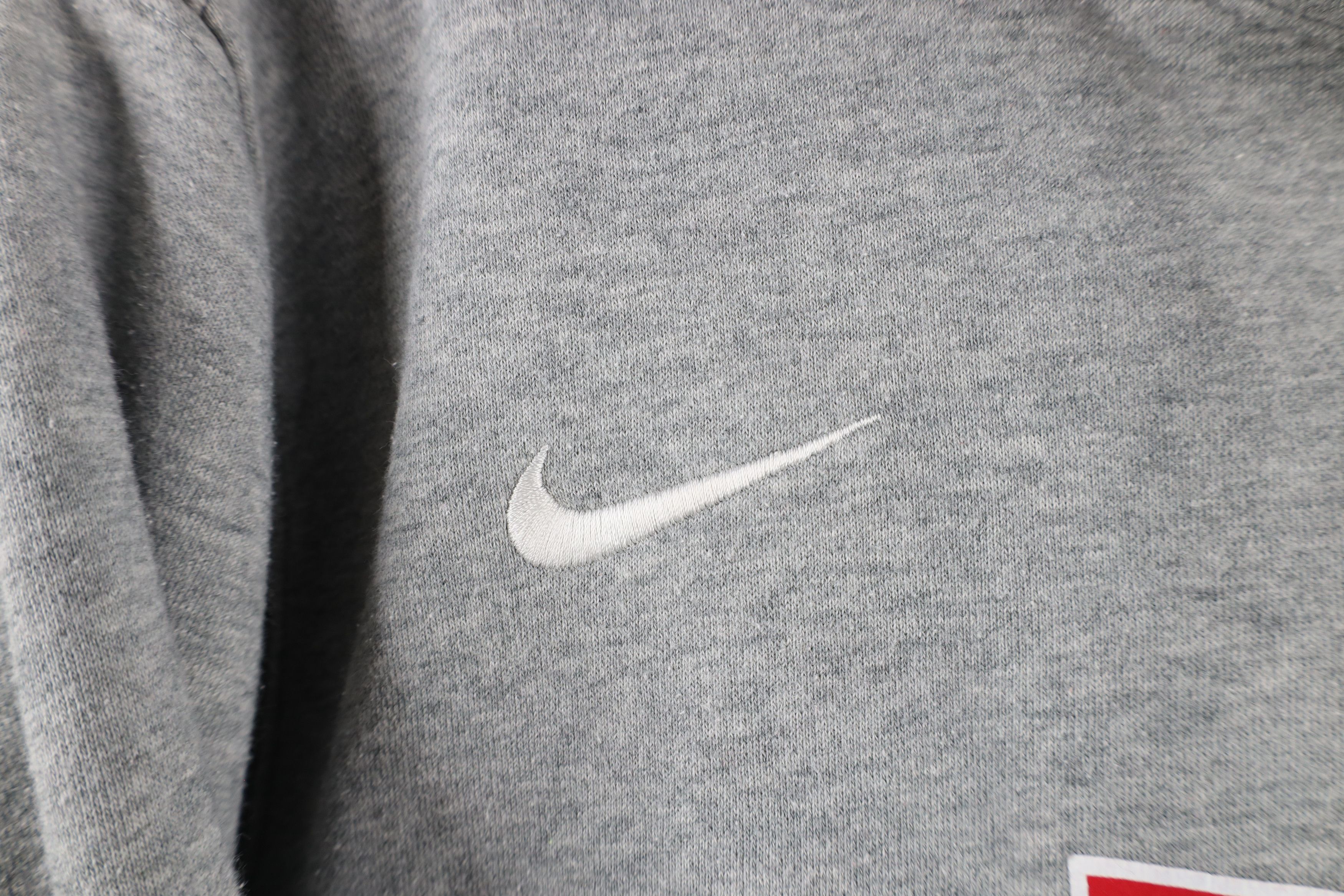 Nike Nike Spell Out USA Wrestling Hoodie Sweatshirt Heather Gray Size US L / EU 52-54 / 3 - 5 Thumbnail