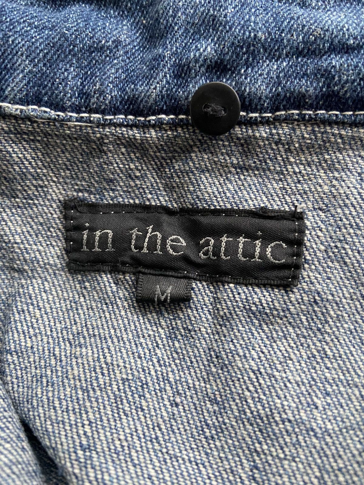 2000s In The Attic - Vkei Apocalypse Style Fur Denim Jacket