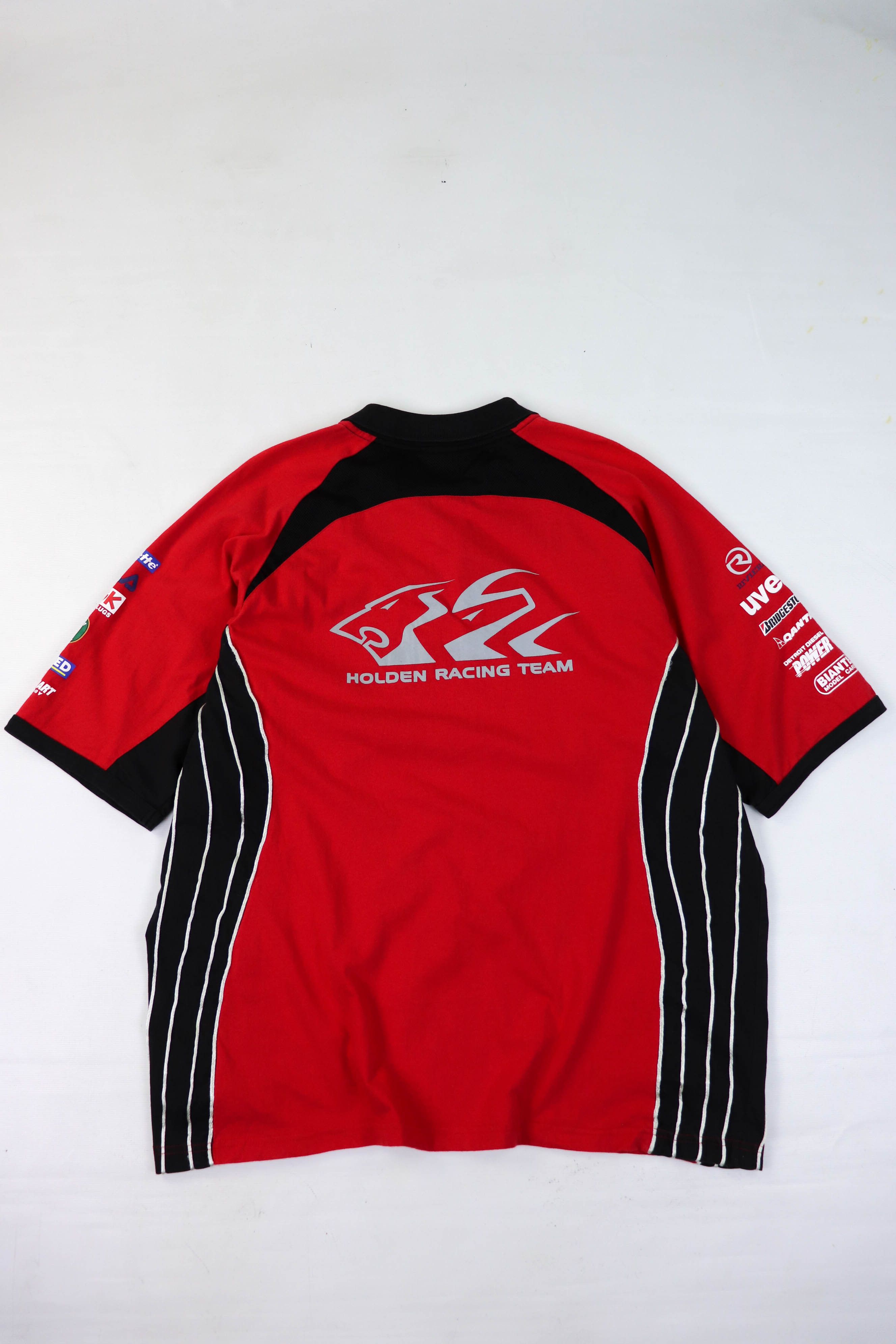 Vintage 00s Vintage Holden Racing Team 2005 Red Polo Shirt Size US XXL / EU 58 / 5 - 2 Thumbnail