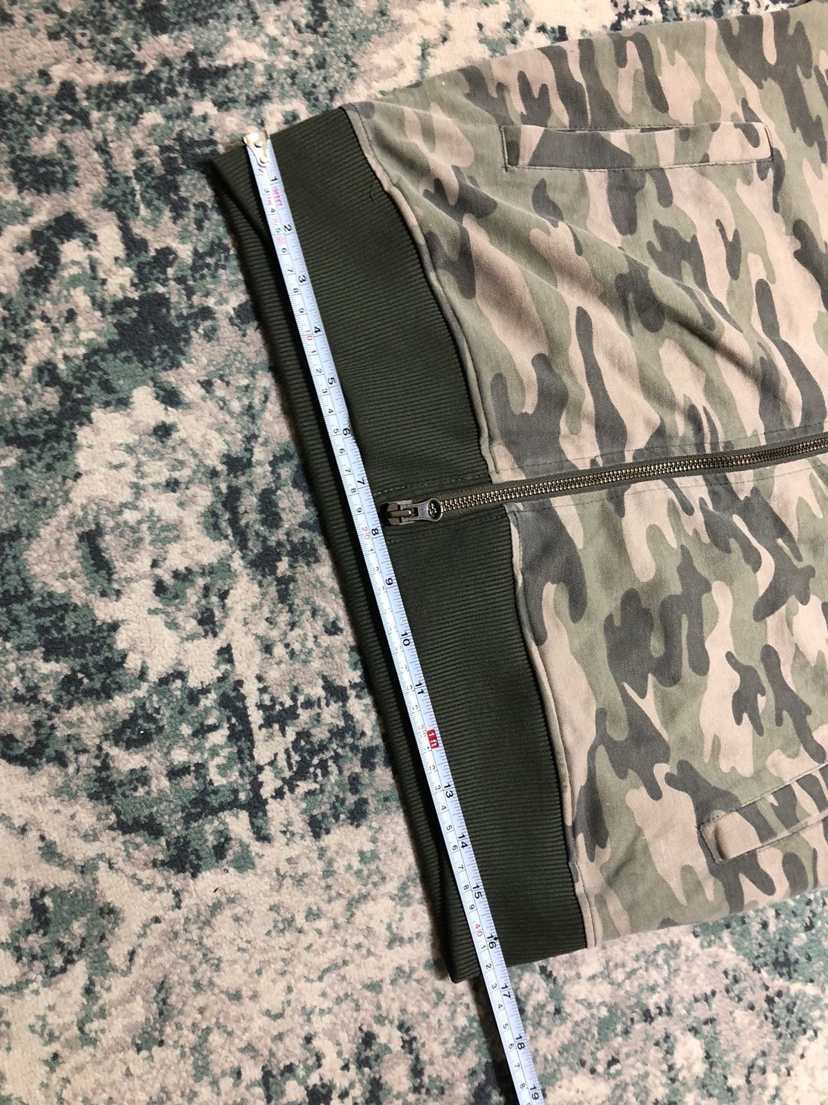 Vintage × Von Dutch Vintage Von Dutch Camo Zipper Up Jacket Sweatshirt Size US M / EU 48-50 / 2 - 16 Thumbnail