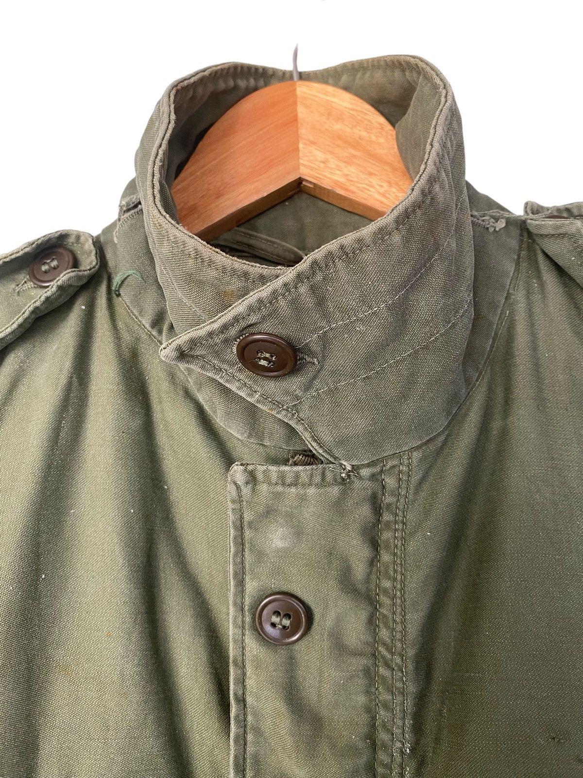 Buzz Rickson's Rare 🔥 Paint Splatter Twill Field Shell Field M-1951 US ARMY Size US M / EU 48-50 / 2 - 6 Thumbnail