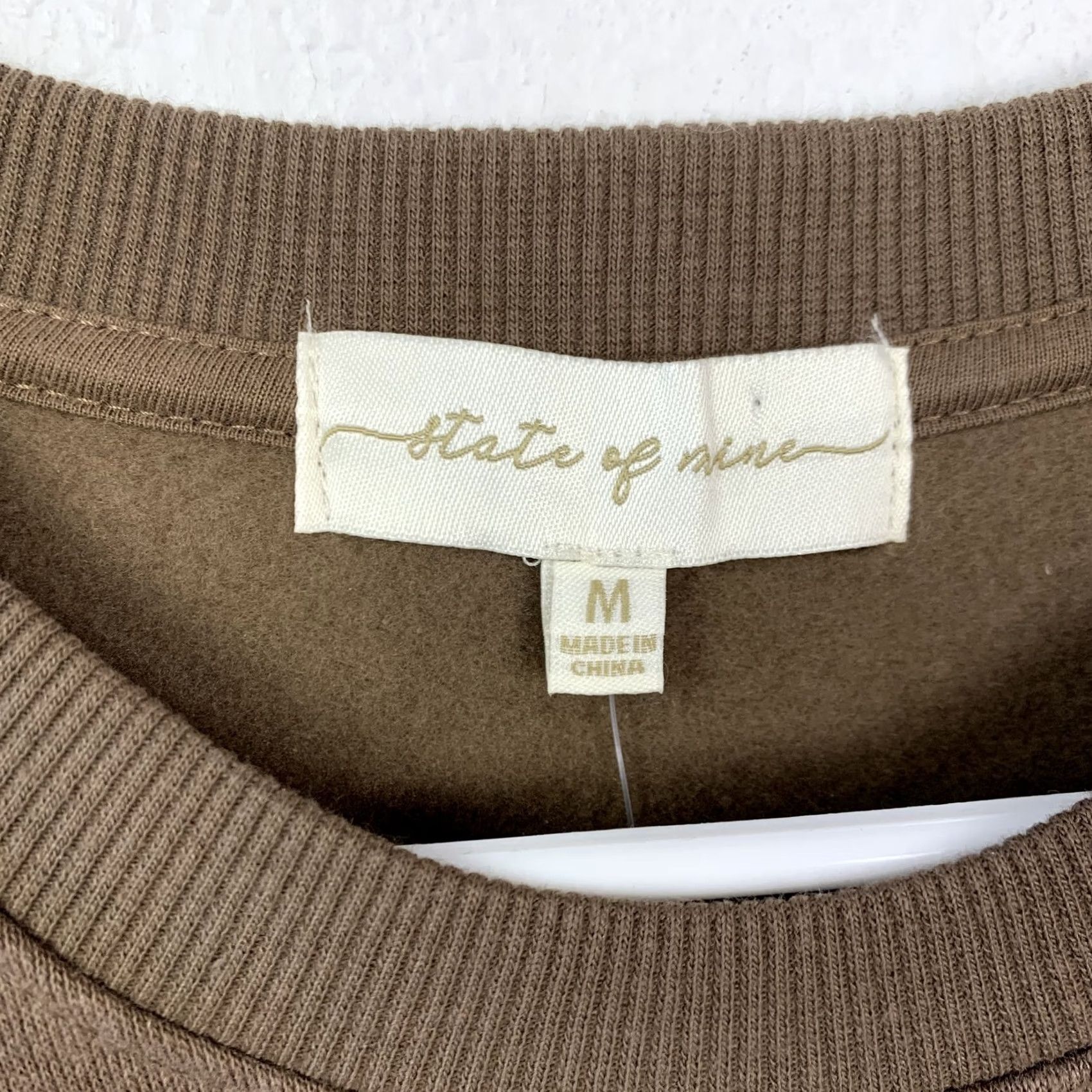 Vintage State of Mine Women's Pennsylvania Graphic Oversized Sweatshirt Brown M Sweatshirt Ladies Brown Penn State Graphic Collegiate 90s? Size M / US 6-8 / IT 42-44 - 4 Thumbnail