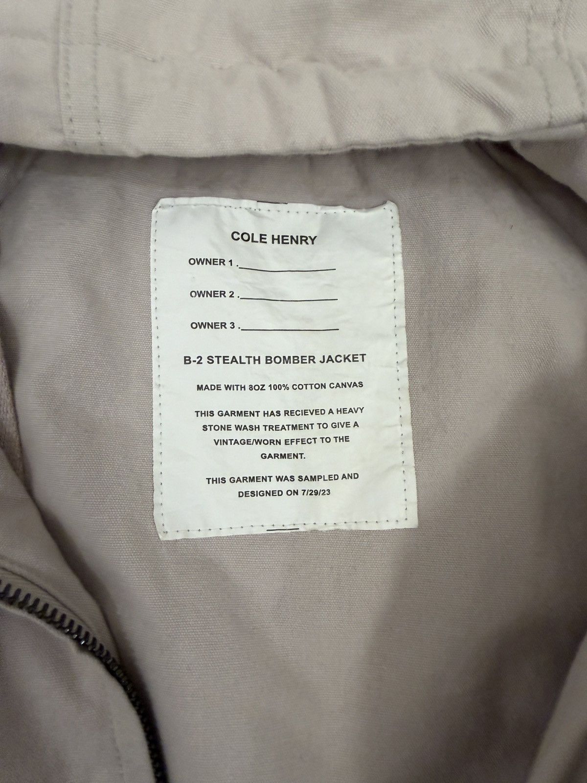 Cole Henry Cole Henry B-2 Stealth Bomber Jacket Size US L / EU 52-54 / 3 - 2 Thumbnail