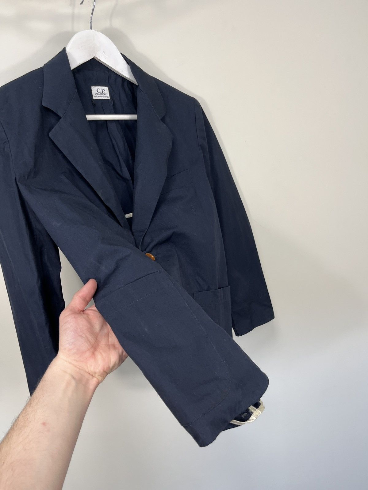 C.P. Company Vintage C.P. Company Navy Luxury Blazer Jacket Size 38R - 9 Thumbnail
