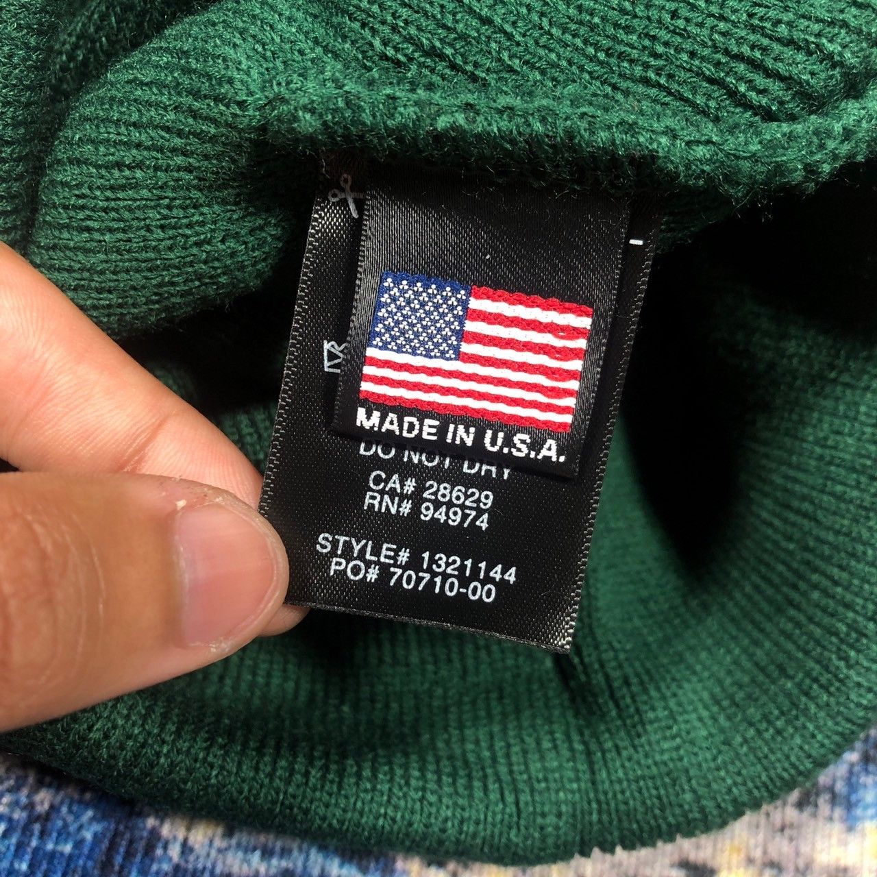 Stussy × Vintage Stussy Big Stock Cuff Beanie Size ONE SIZE - 3 Thumbnail