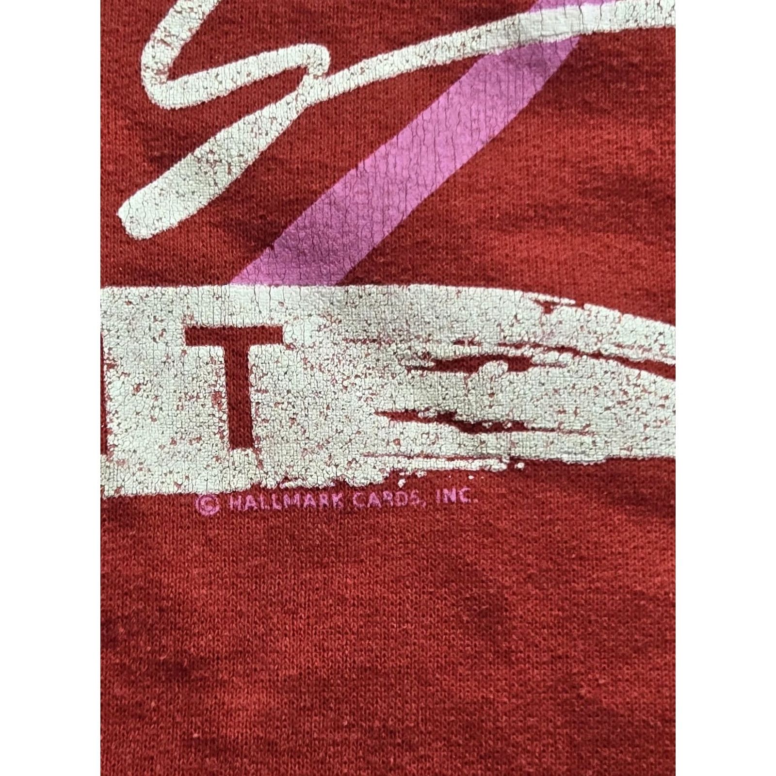 Vintage VINTAGE Tennessee River Sweatshirt Womens M Red Hearts Delight 80s Size M / US 6-8 / IT 42-44 - 4 Thumbnail