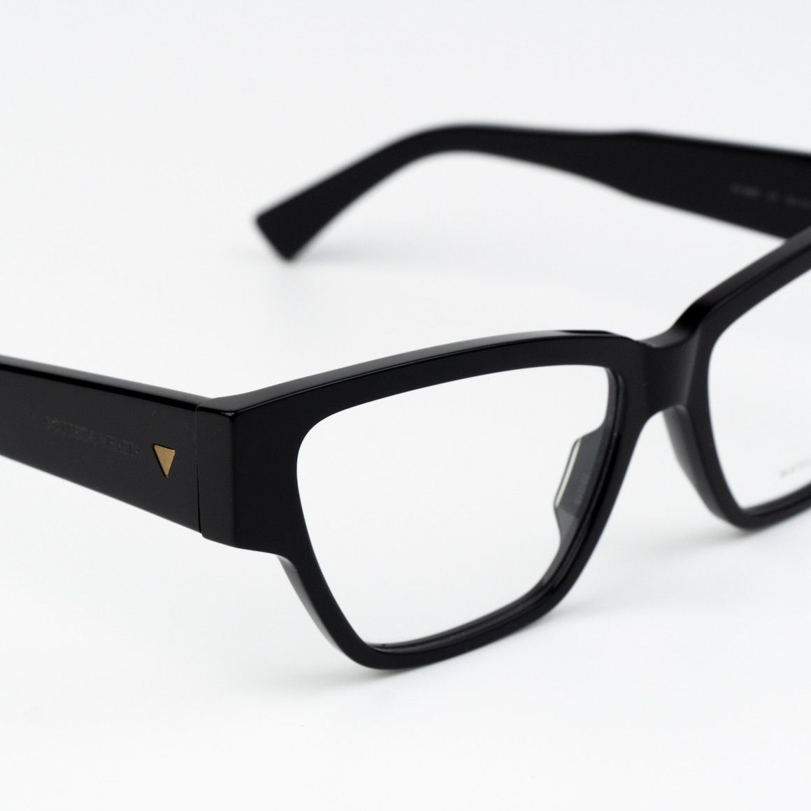 Bottega Veneta NEW Bottega Veneta BV1288O 001 Cat Eye Women Eyeglasses Size ONE SIZE - 5 Thumbnail