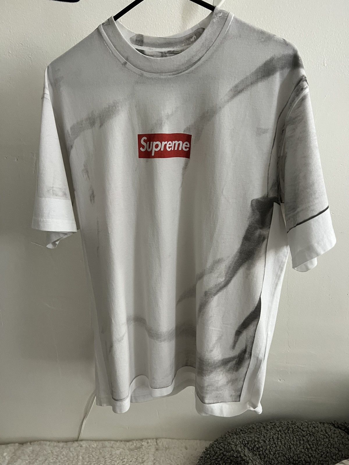 Maison Margiela × Supreme Size Small Supreme MM6 Box Logo Tee