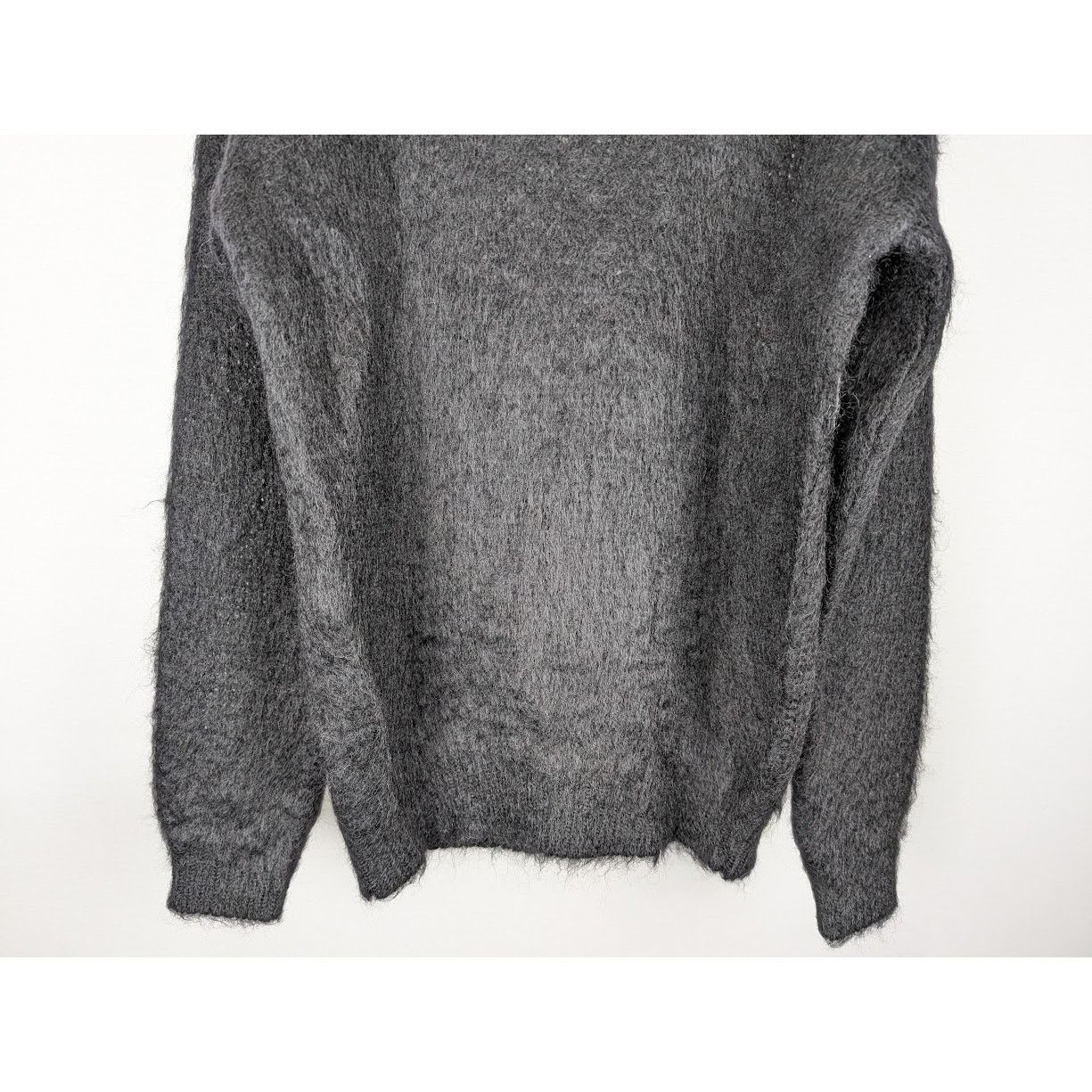 Saint Laurent Paris o1rshd1 Q:3 / Jacquard Sweater in Noir/Naturel Size US S / EU 44-46 / 1 - 11 Thumbnail