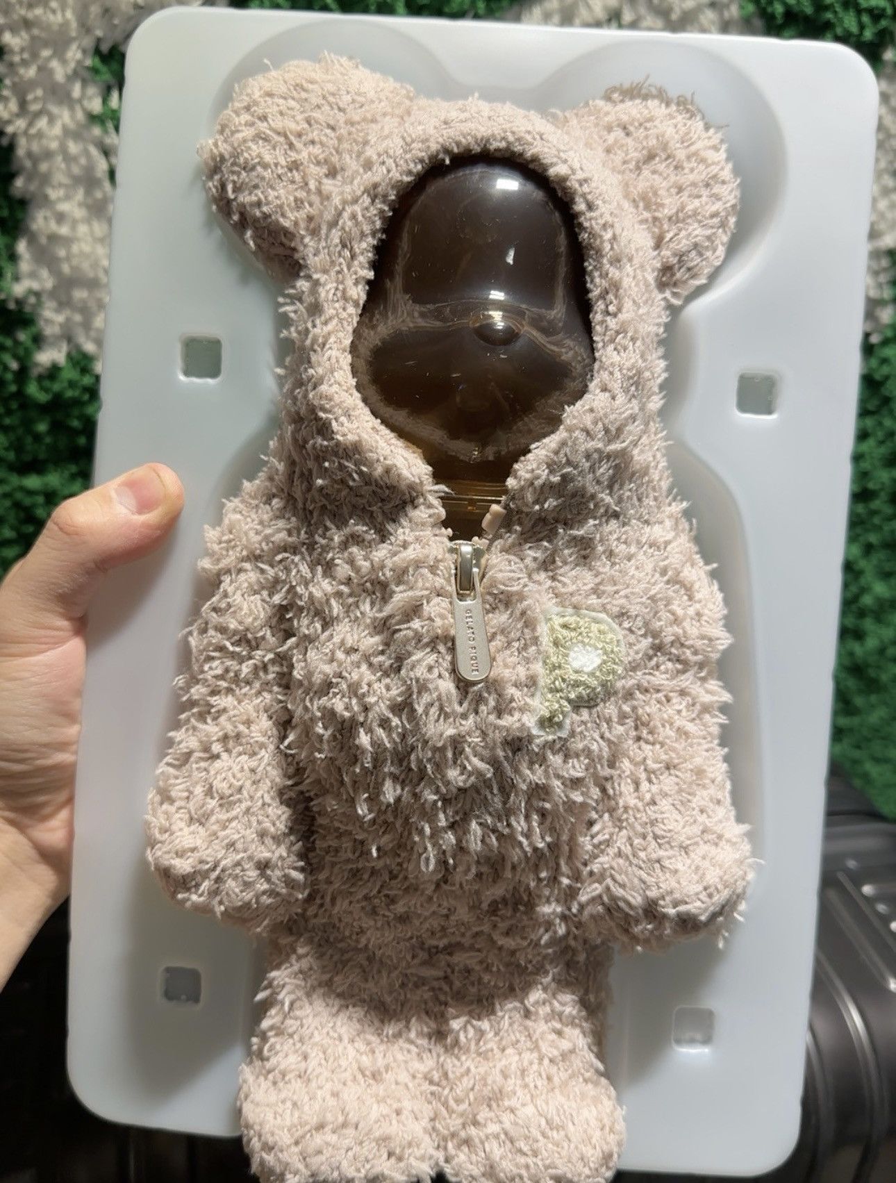 Bearbrick Gelato Pique Pajamas Brown 400%