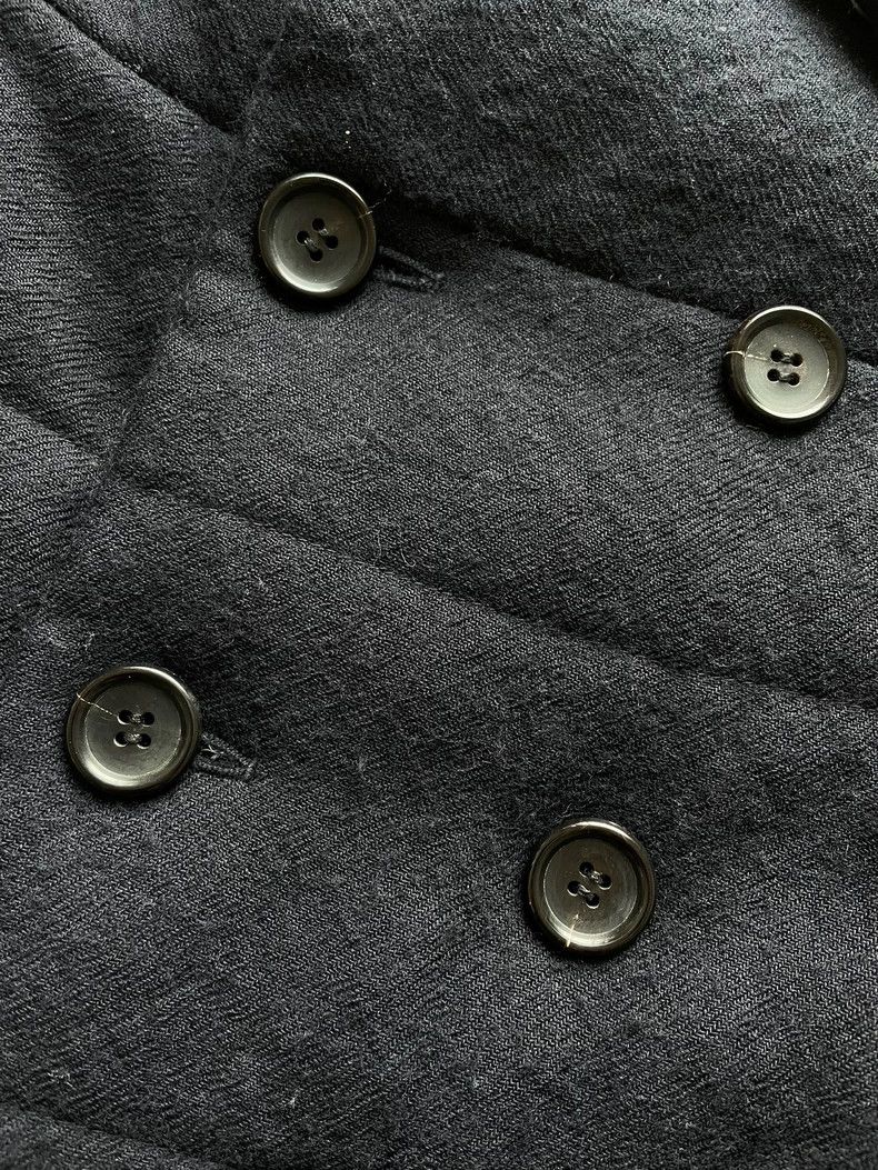 Comme des Garcons Comme des Garcons Navy blue cotton-padded jacket coat Size S / US 4 / IT 40 - 2 Thumbnail