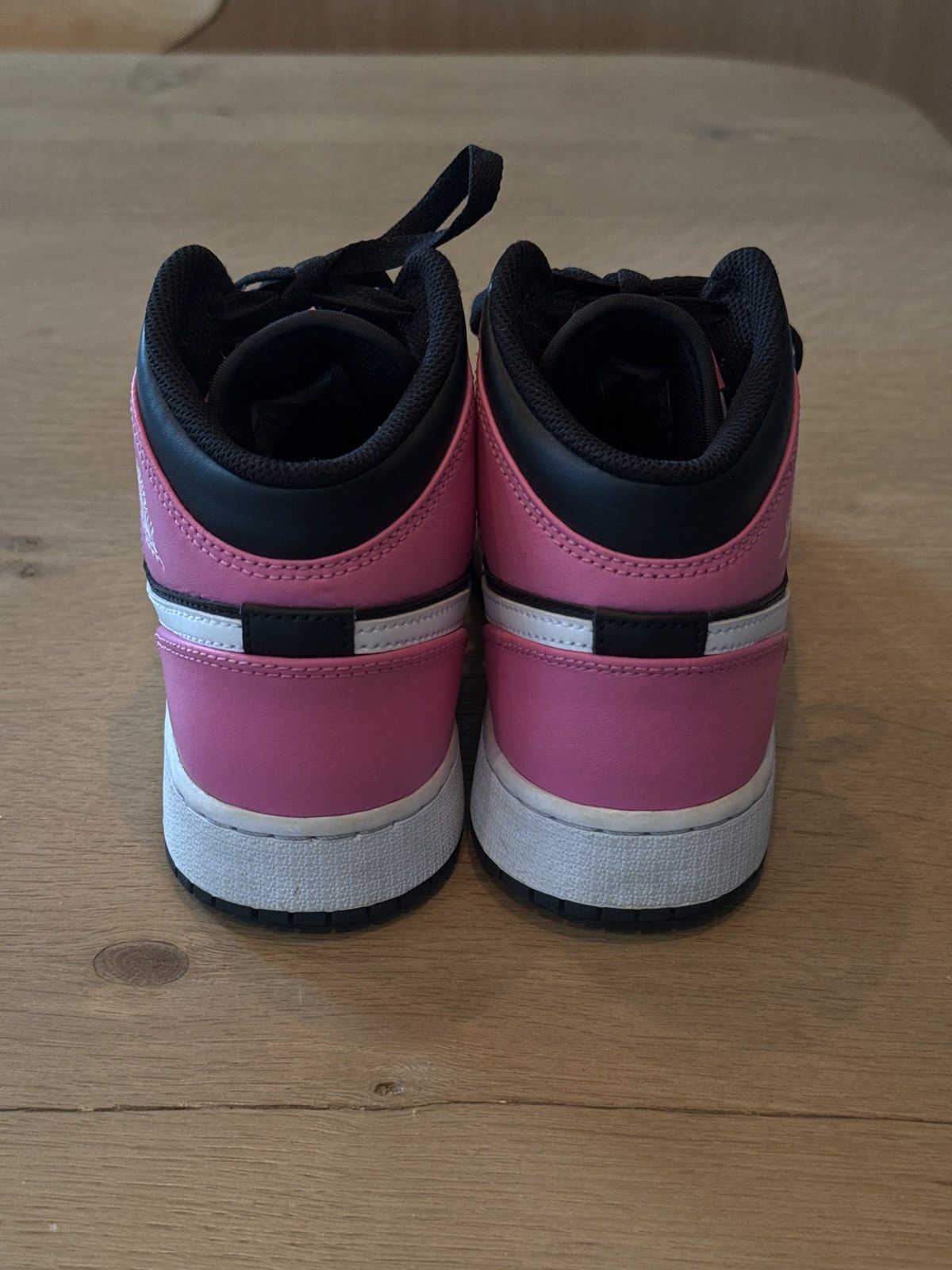 Nike Air Jordan 1 Mid Pinksicle Signature Footwear Size US 7 / IT 37 - 4 Thumbnail