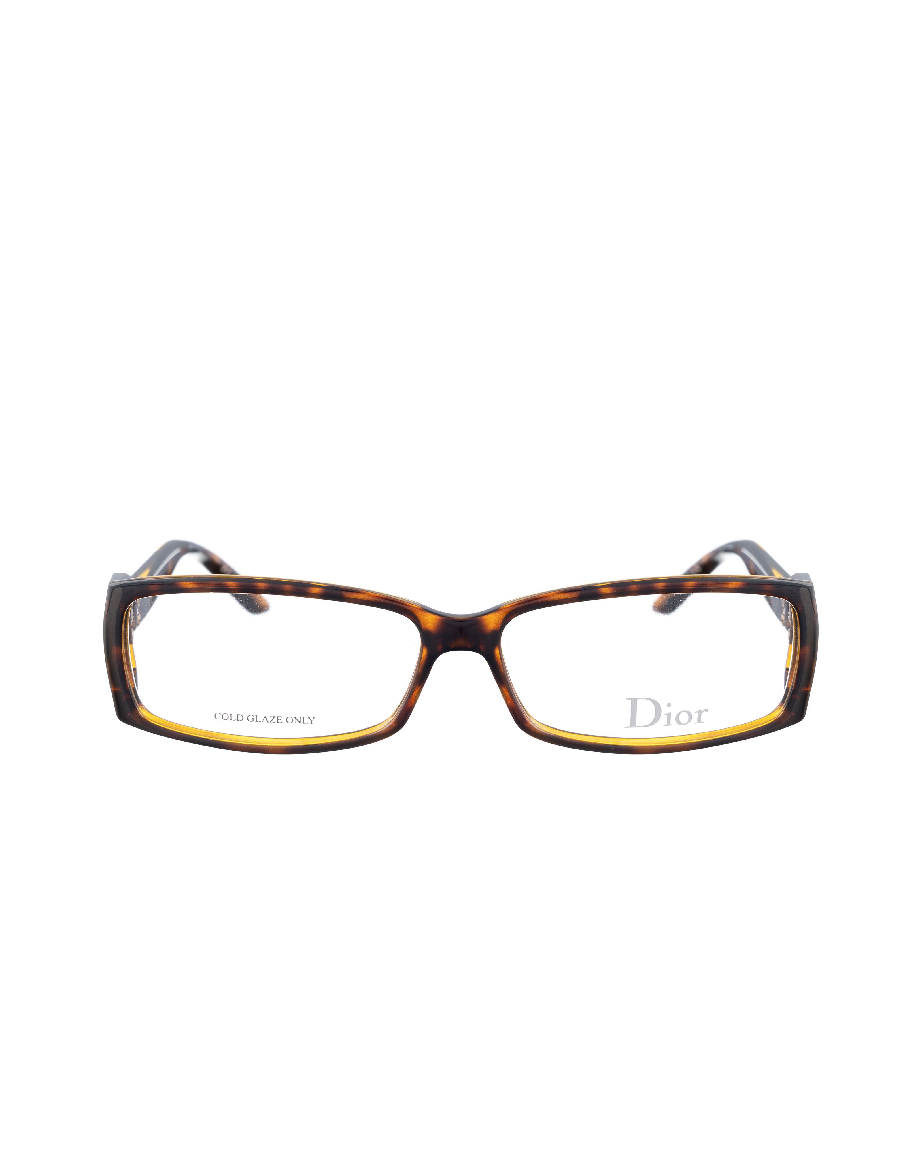 Dior Dior 00s Brown Tortoise Plastic Glasses Size ONE SIZE - 3 Thumbnail