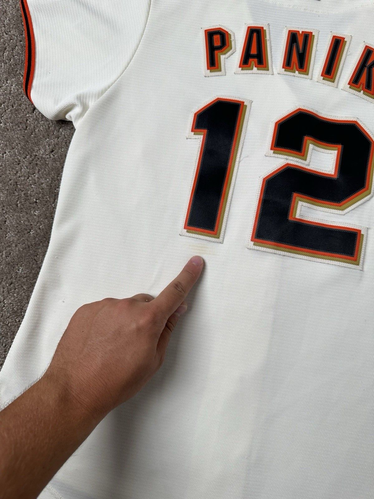 MLB Women Jerseys MLB San Francisco Giants #12 Joe Panik, Size M Size M / US 6-8 / IT 42-44 - 10 Thumbnail