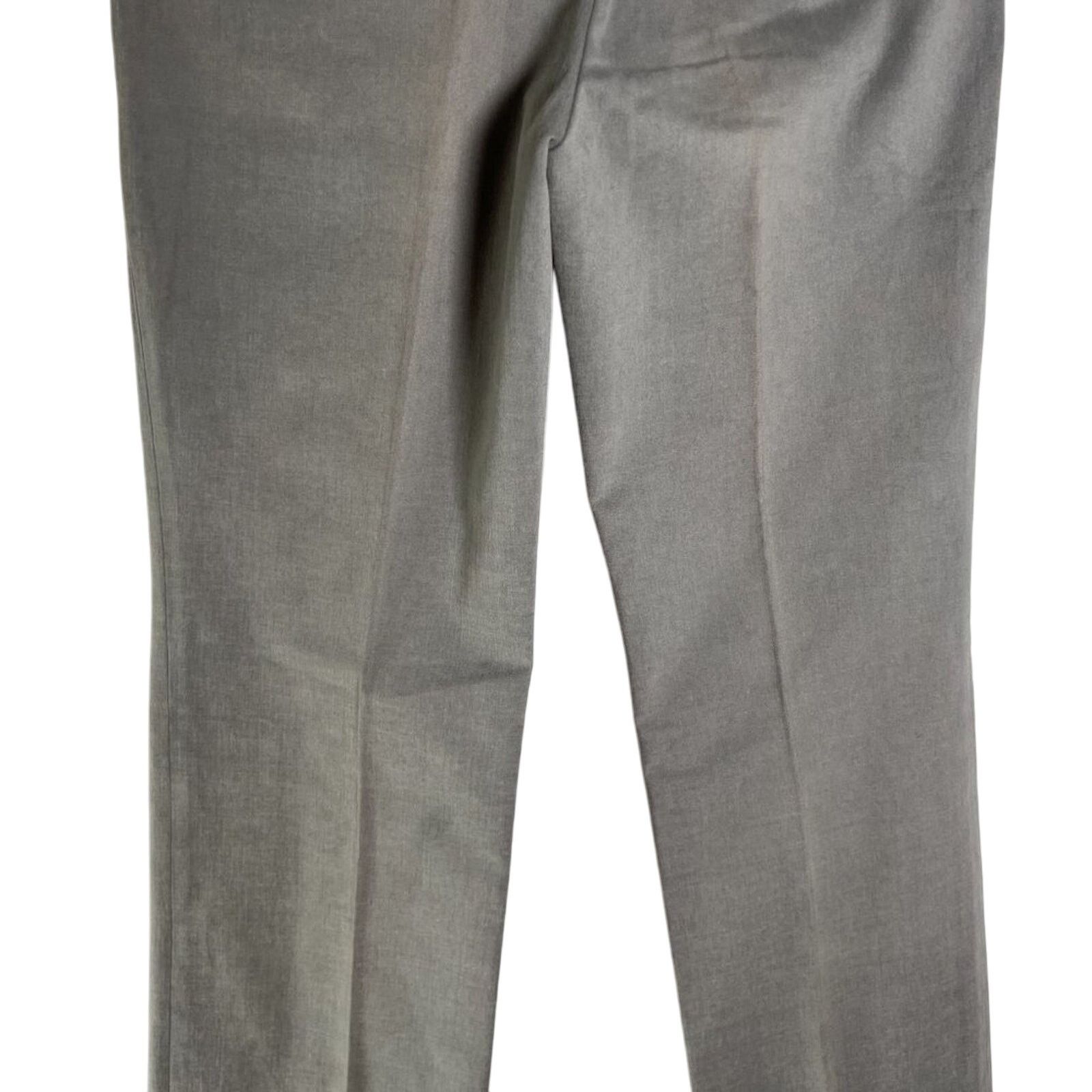 Dolce & Gabbana Dolce Gabbana Gray Cotton Trouser US4 Tall NWT Italy Size 26" / US 2 / IT 38 - 11 Thumbnail
