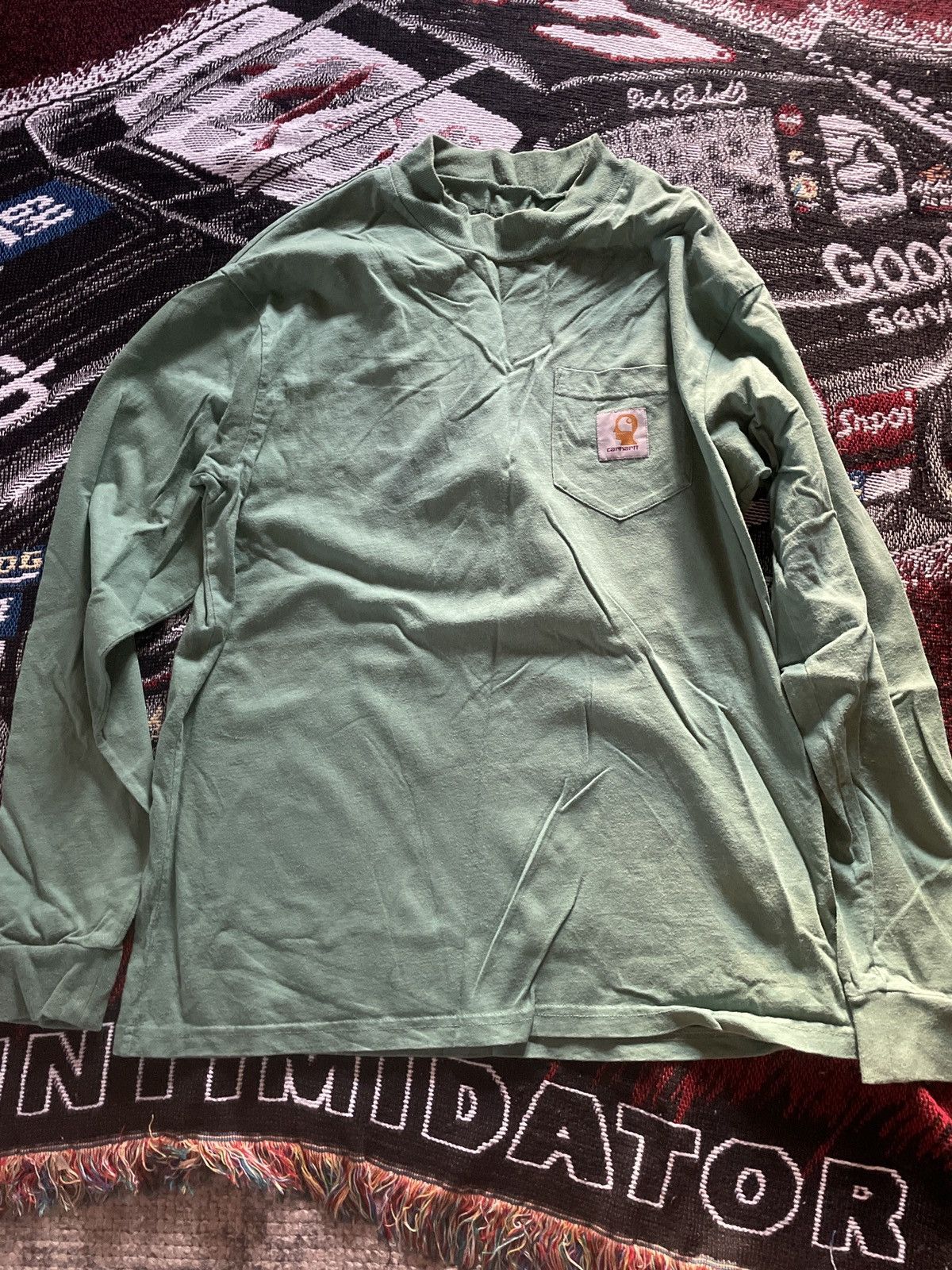 Brain Dead × Carhartt Wip Longsleeve Size US S / EU 44-46 / 1 - 3 Thumbnail