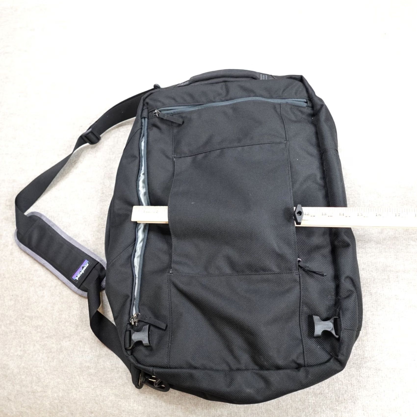 Patagonia Patagonia Bag Medium Black Transport MLC 45L Embroidered Invidia Size ONE SIZE - 3 Thumbnail