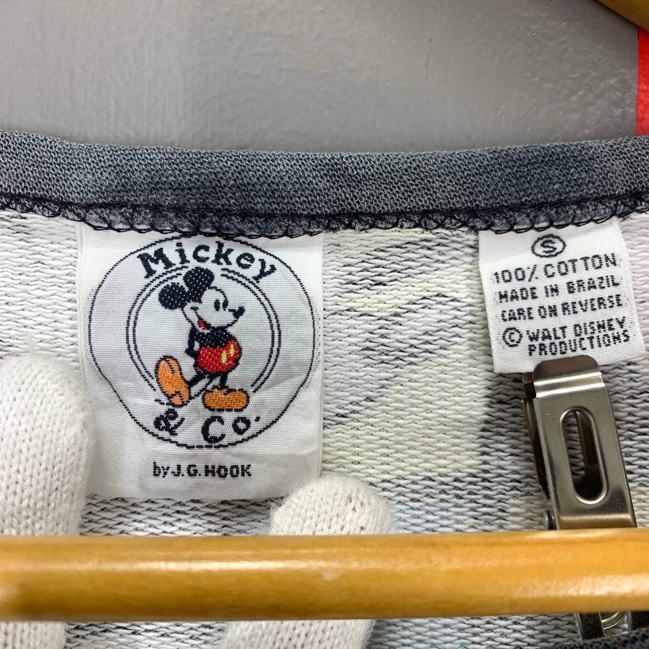 Mickey Mouse 90s Vintage MICKEY MOUSE Full Print Sweatshirt #2318-02 Size US S / EU 44-46 / 1 - 7 Thumbnail