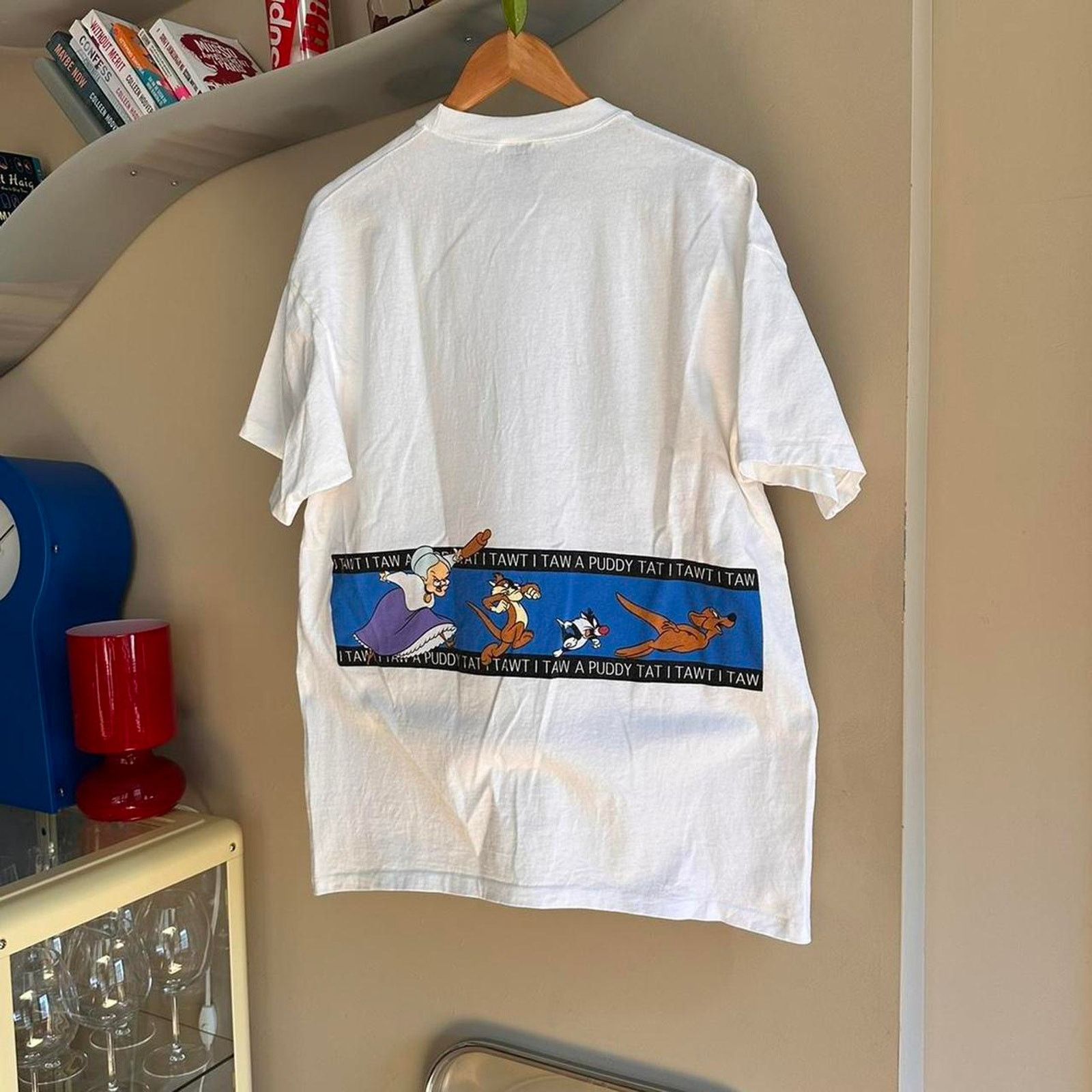Cartoon Network × Vintage Vintage 1996 Looney Tunes Shirt Size US XL / EU 56 / 4 - 6 Thumbnail