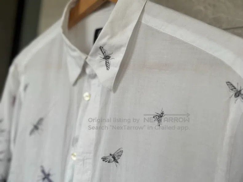 Alexander McQueen Alexander Mcqueen Floral insect print shirt Size US M / EU 48-50 / 2 - 3 Thumbnail