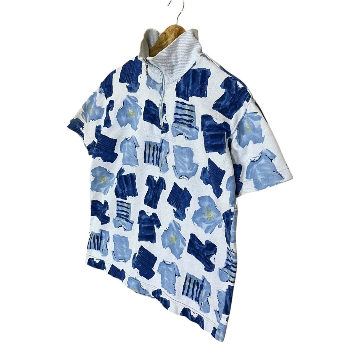 Issey Miyake Hai Sporting Gear By Issey Miyake Shortsleeve Knitware Size US S / EU 44-46 / 1 - 3 Thumbnail