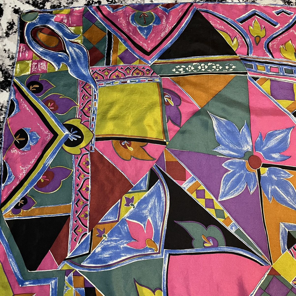 Liberty × Vintage Vintage Libertry silk Scarf Size ONE SIZE - 6 Thumbnail