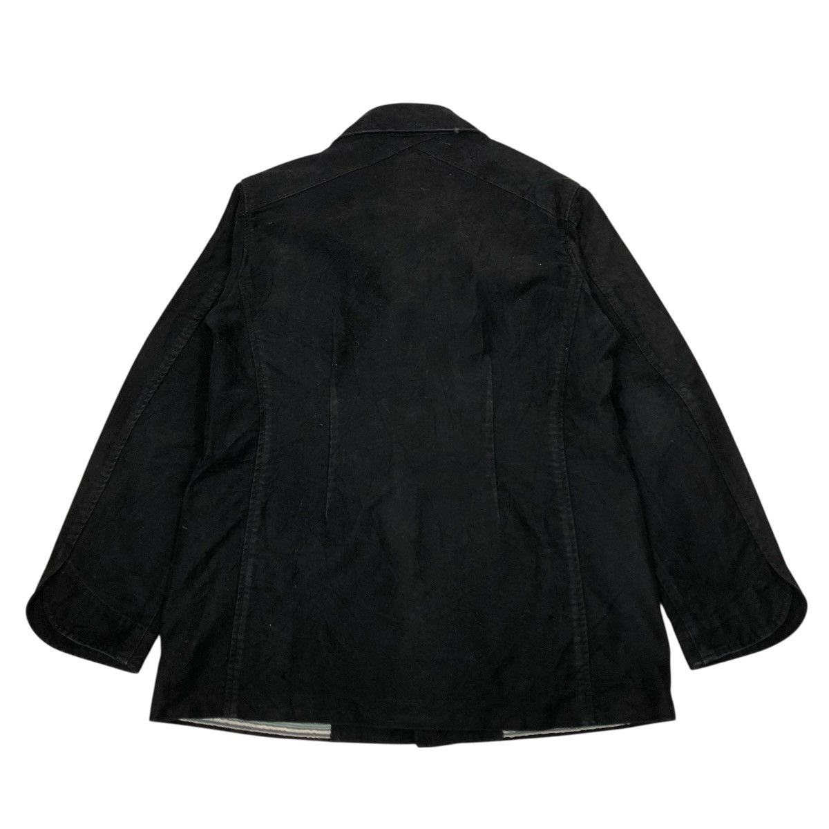 Japanese Brand 🔥RICH BLACK VINTAGE CHORE JACKET ADDITION ISSEY MIYAKE Size US M / EU 48-50 / 2 - 2 Thumbnail