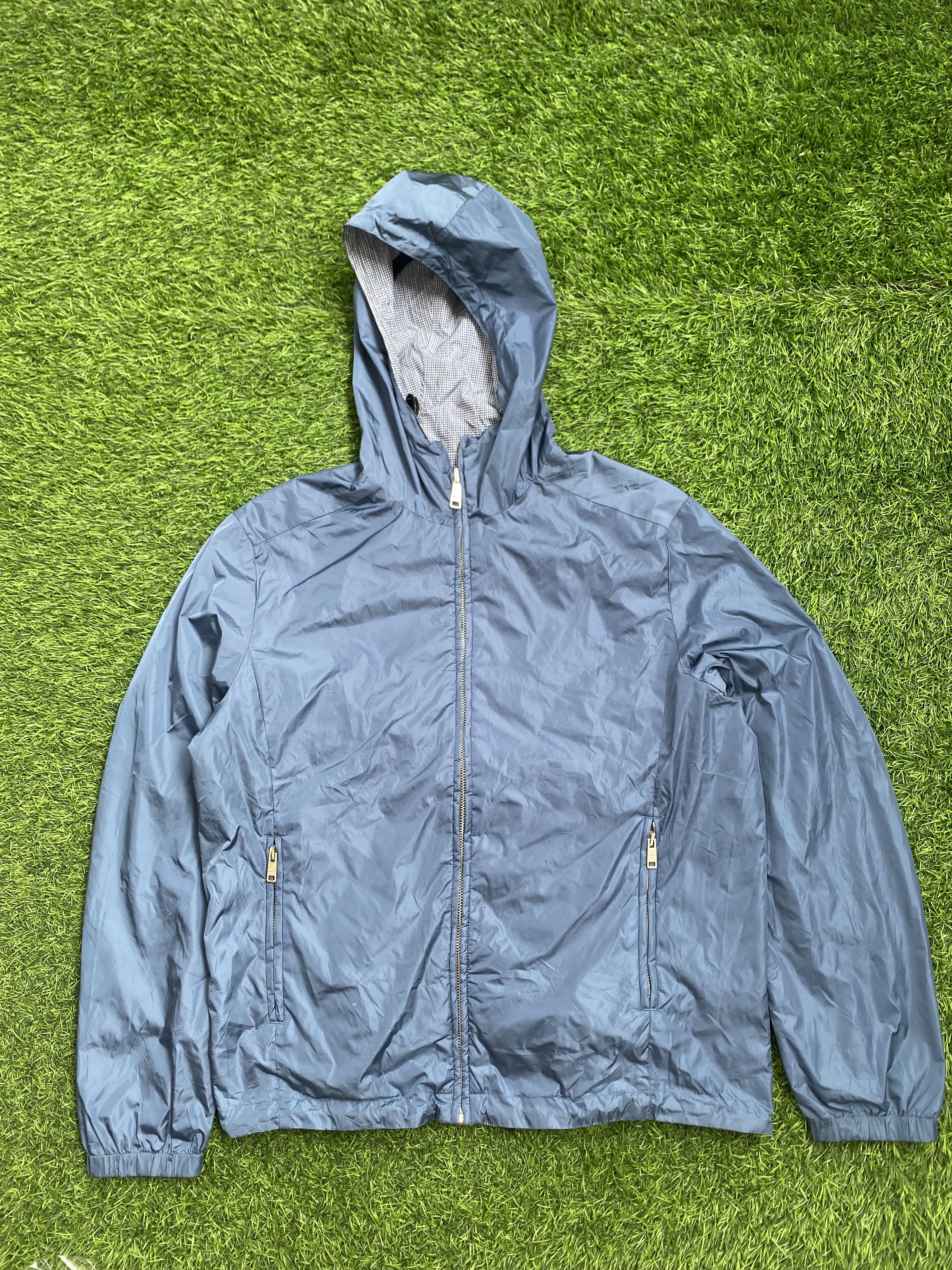 Prada Vintage Prada Nylon Reversible Jacket Size US M / EU 48-50 / 2 - 2 Thumbnail
